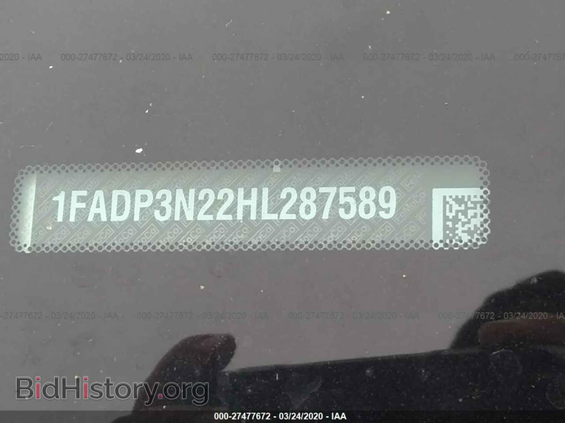 2017 FORD FOCUS - VIN: 1FADP3N22HL287589 - Фото 9
