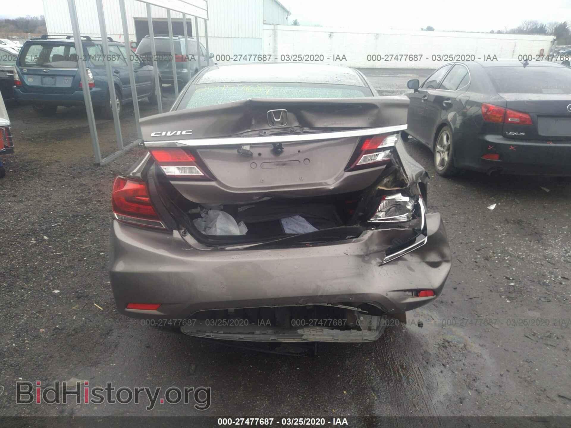 2013 HONDA CIVIC - VIN: 2HGFB2F99DH506256 - Фото 6