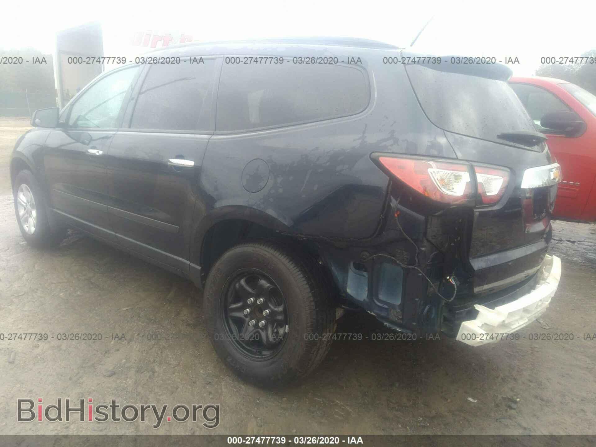 2015 CHEVROLET TRAVERSE - VIN: 1GNKRFKD6FJ185909 - Фото 3