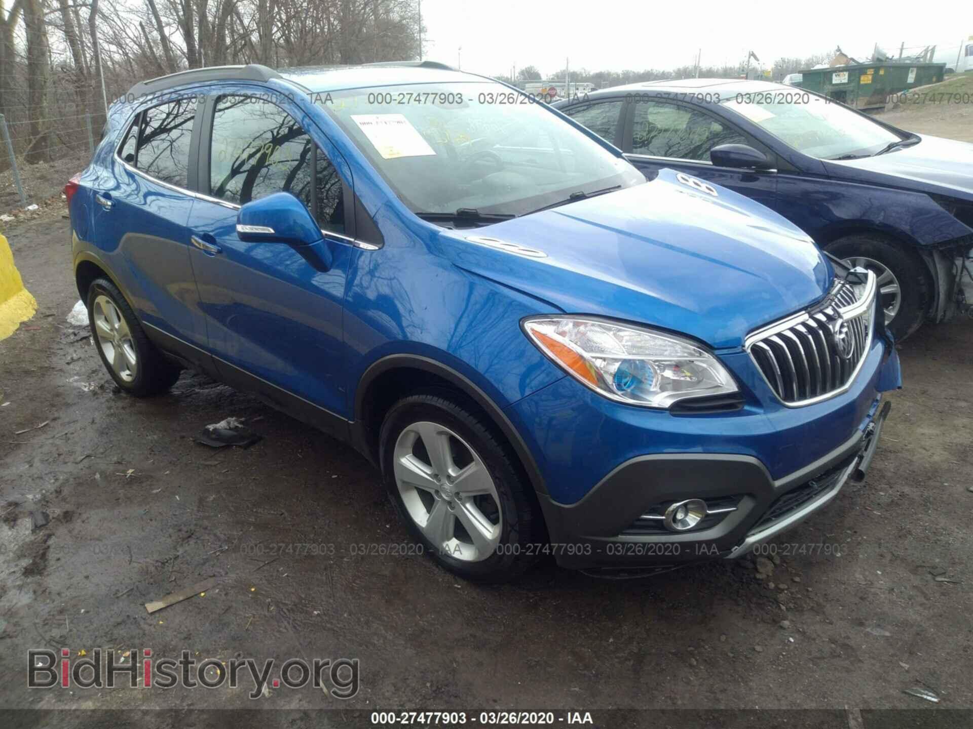 Фотография KL4CJGSB3FB061710 - BUICK ENCORE 2015