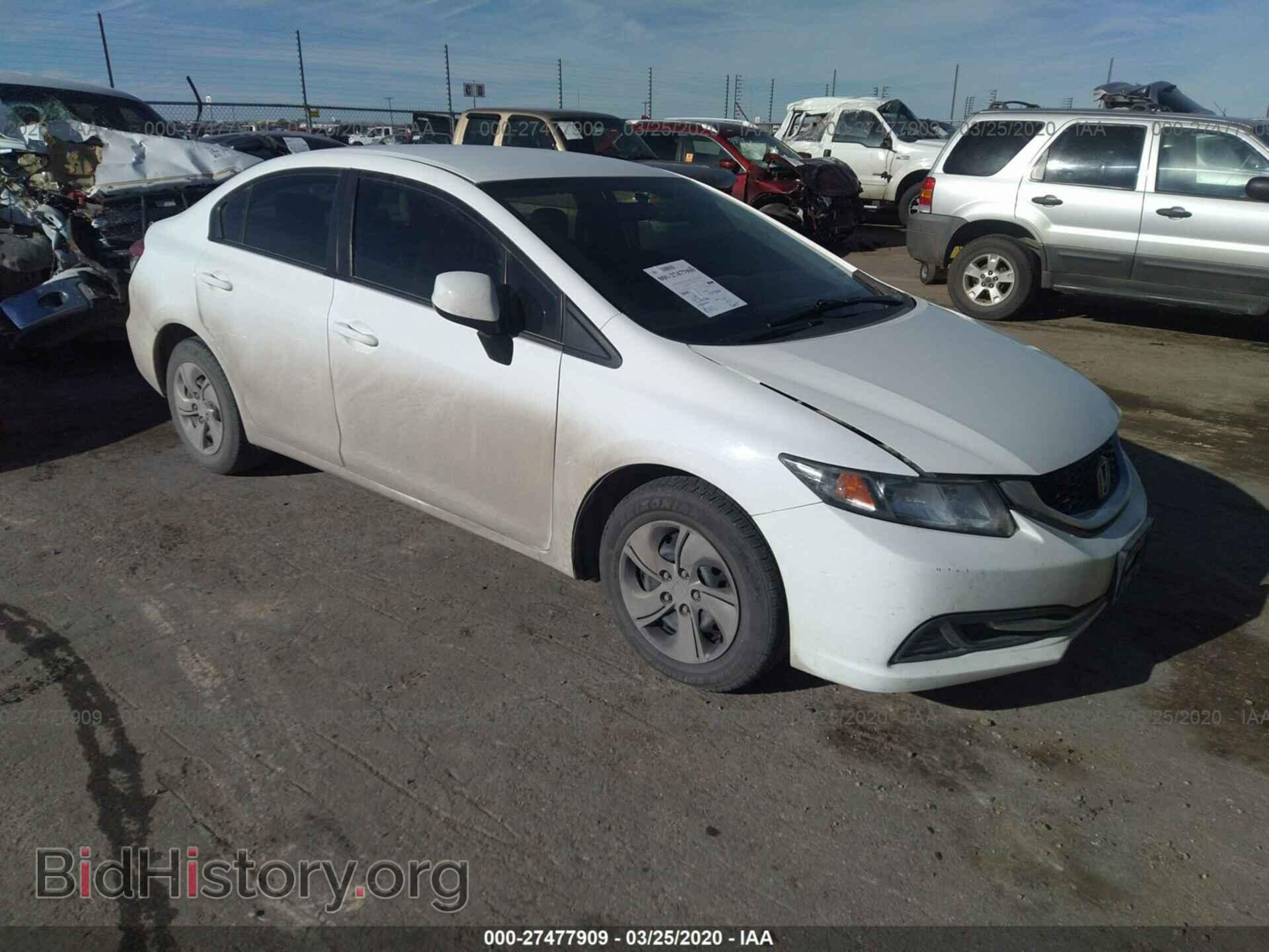 Фотография 19XFB2F53DE207840 - HONDA CIVIC 2013