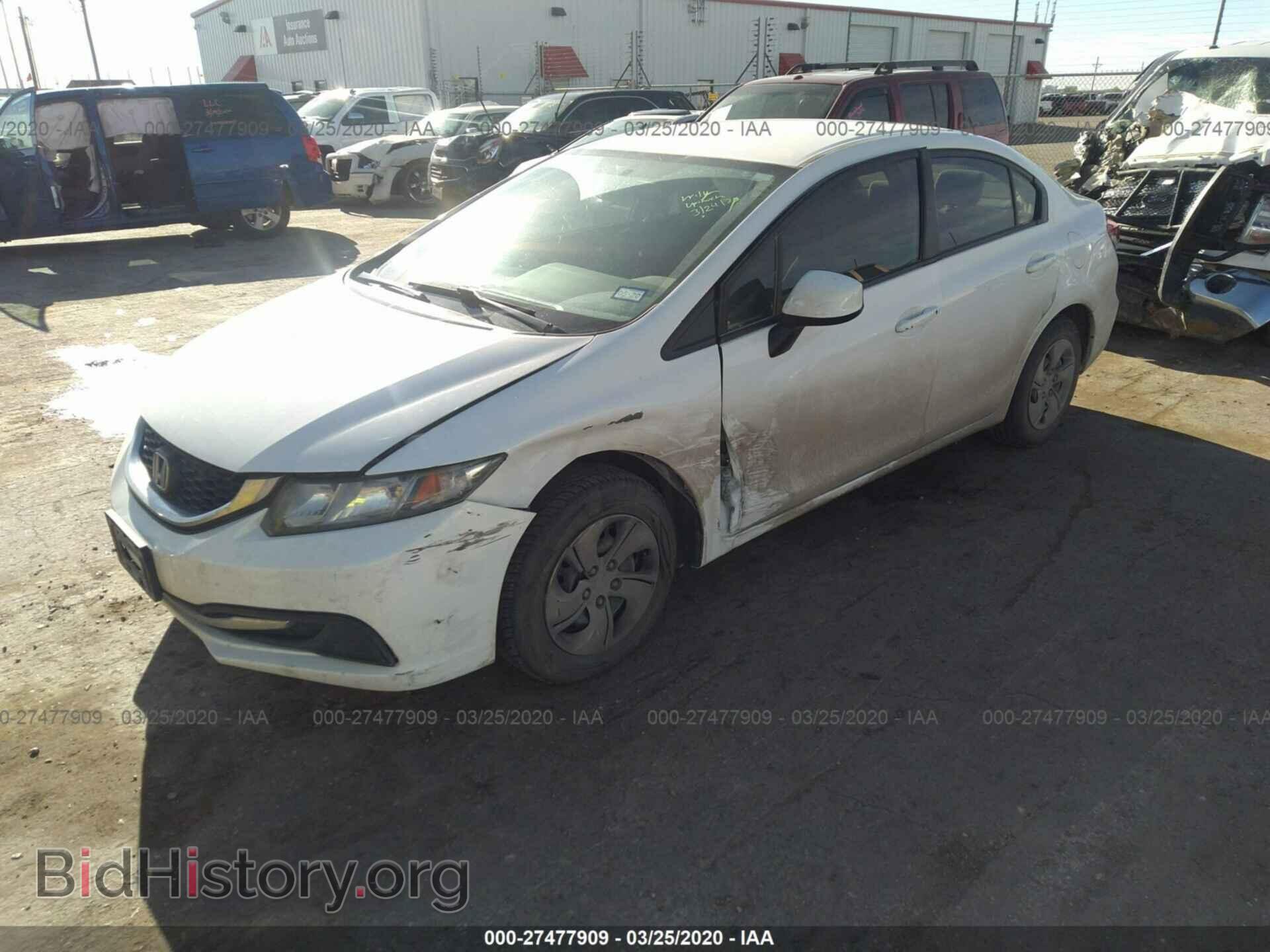 2013 HONDA CIVIC - VIN: 19XFB2F53DE207840 - Фото 2