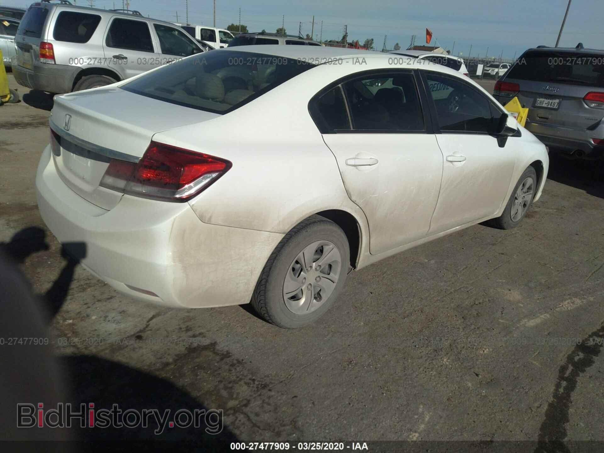 2013 HONDA CIVIC - VIN: 19XFB2F53DE207840 - Фото 4