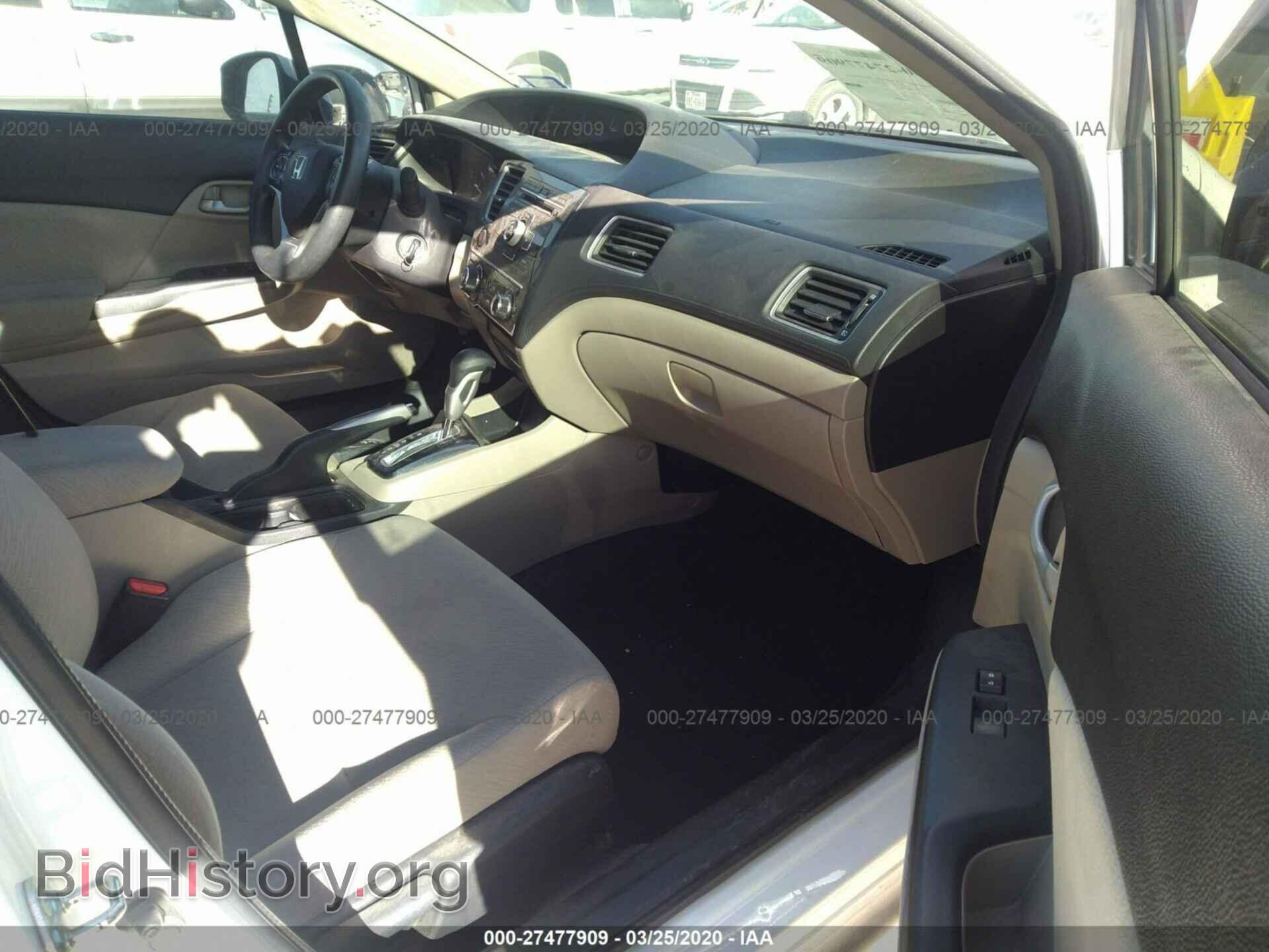2013 HONDA CIVIC - VIN: 19XFB2F53DE207840 - Фото 5