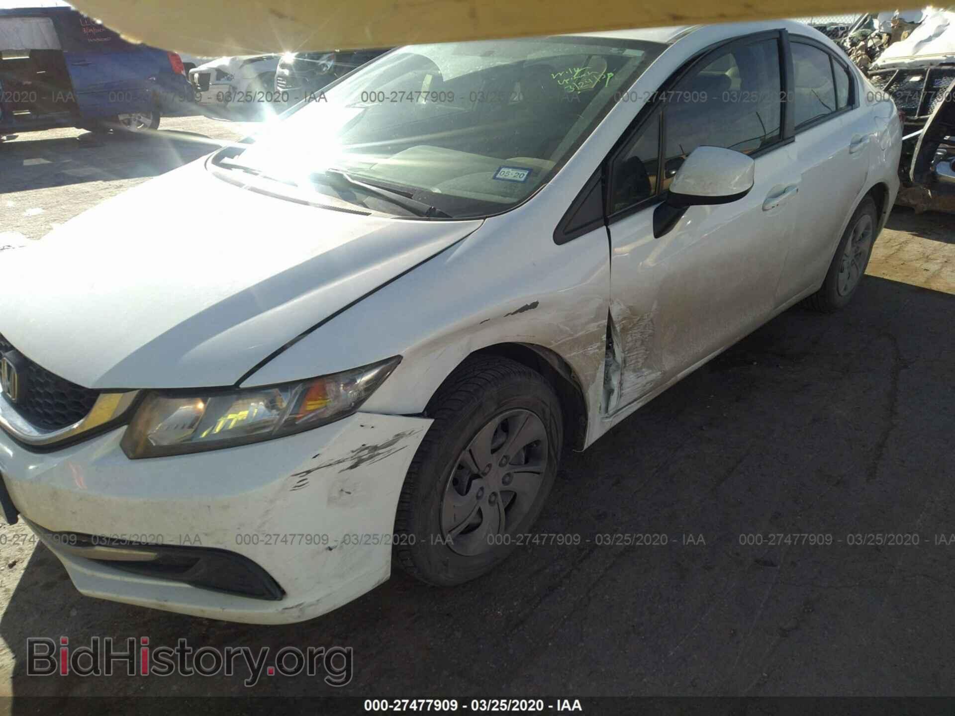 2013 HONDA CIVIC - VIN: 19XFB2F53DE207840 - Фото 6