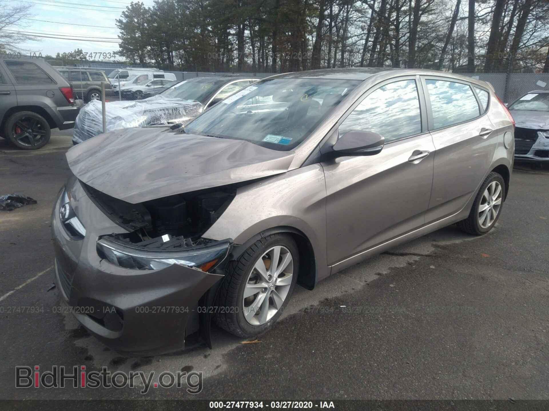 2013 HYUNDAI ACCENT - VIN: KMHCU5AE1DU090570 - Фото 2