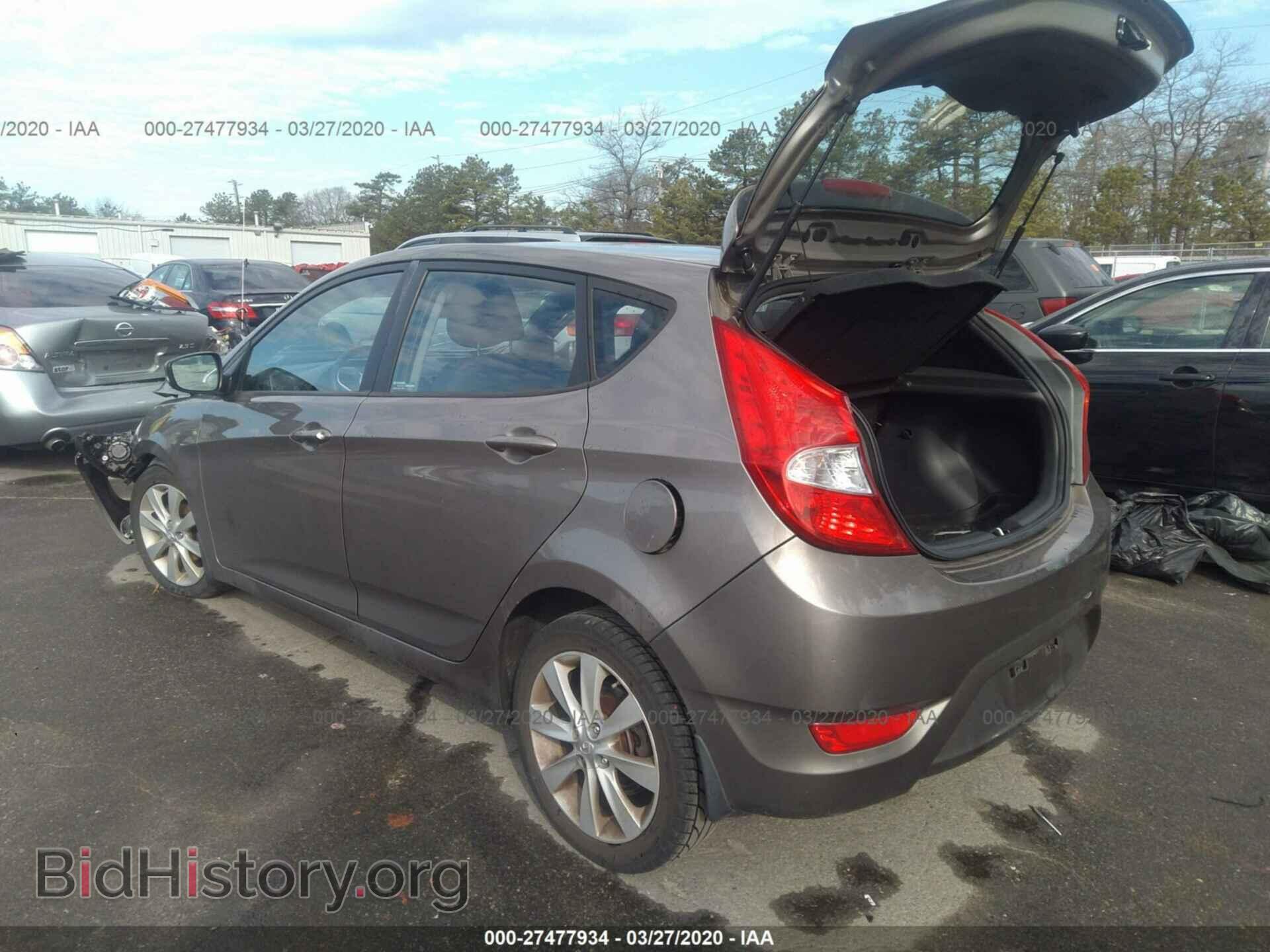 2013 HYUNDAI ACCENT - VIN: KMHCU5AE1DU090570 - Фото 3