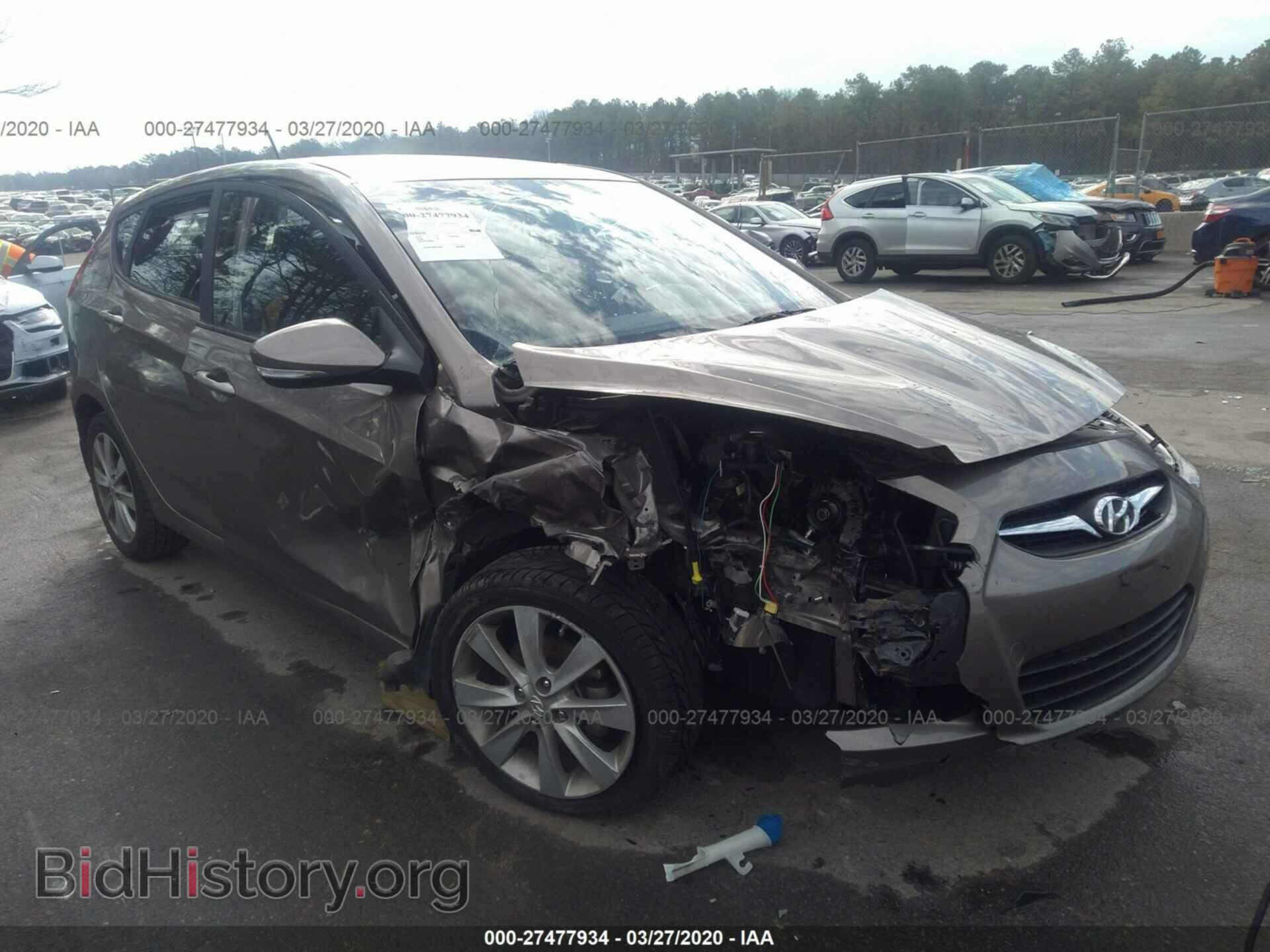 2013 HYUNDAI ACCENT - VIN: KMHCU5AE1DU090570 - Фото 6