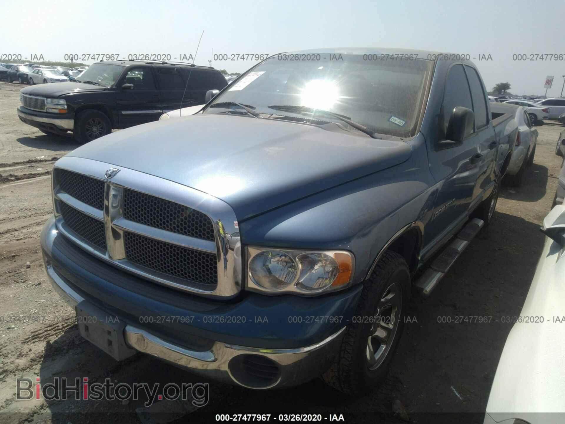 2002 DODGE RAM 1500 - VIN: 3D7HA18N62G150379 - Фото 2