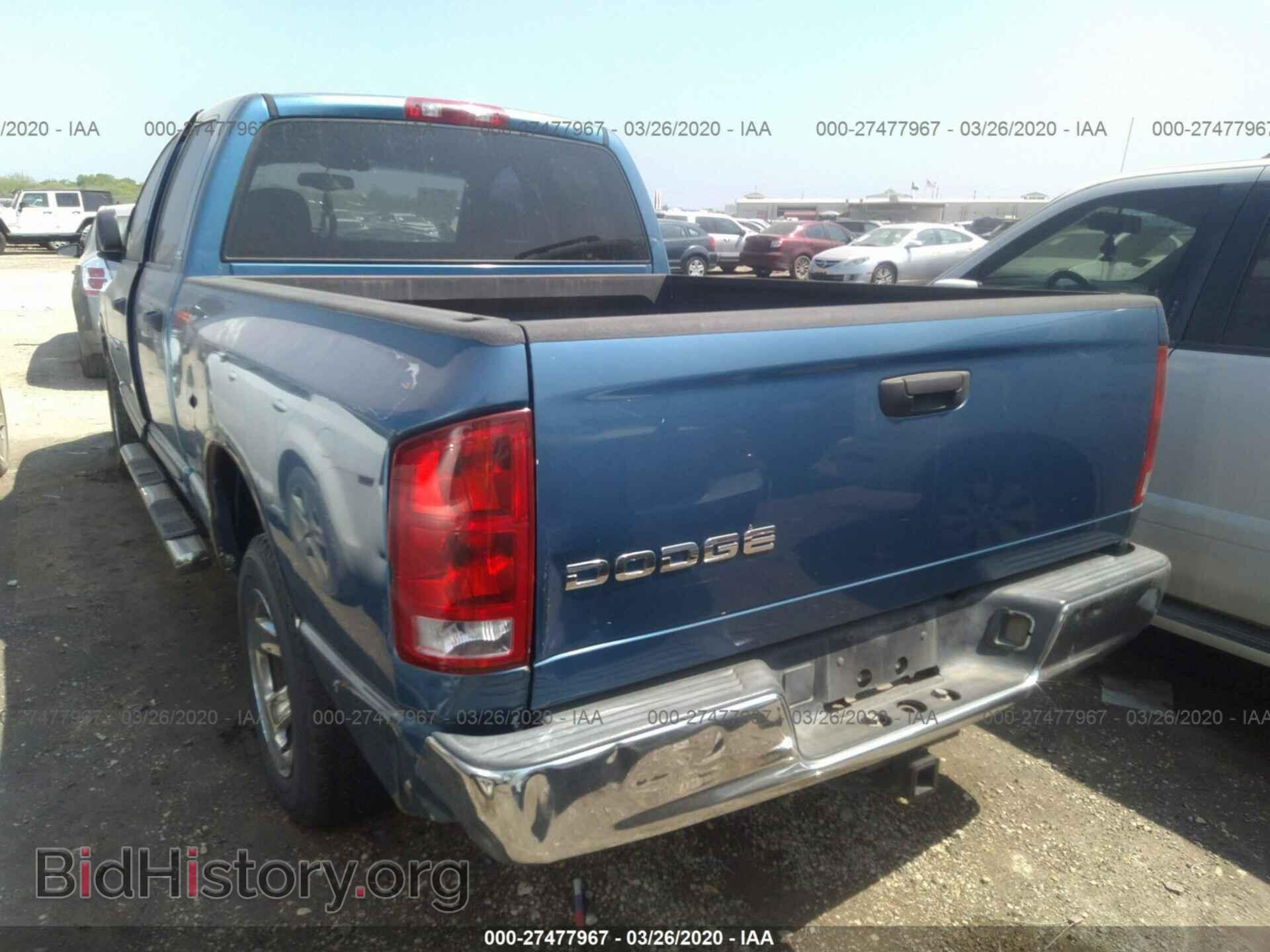 2002 DODGE RAM 1500 - VIN: 3D7HA18N62G150379 - Фото 3