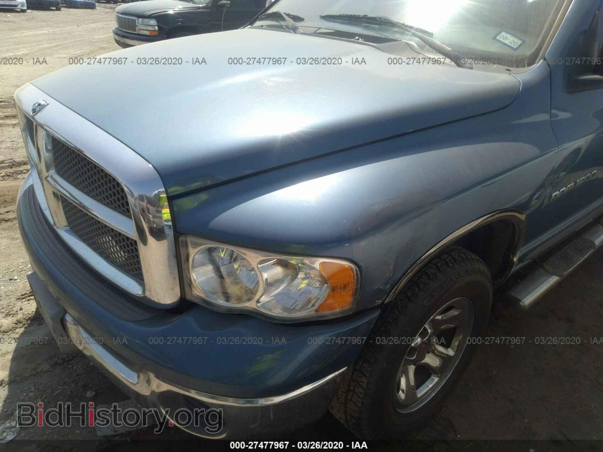 2002 DODGE RAM 1500 - VIN: 3D7HA18N62G150379 - Фото 6
