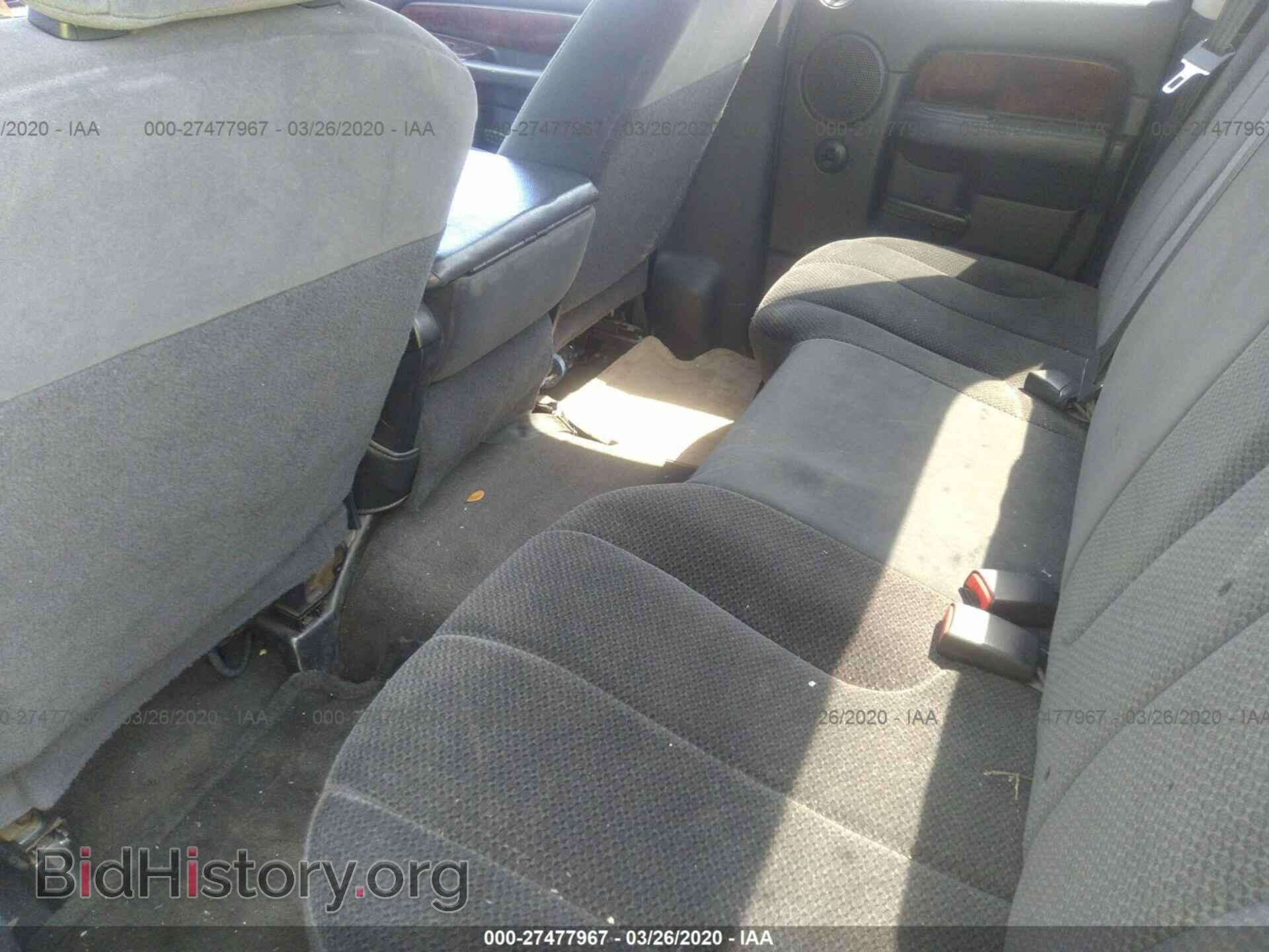 2002 DODGE RAM 1500 - VIN: 3D7HA18N62G150379 - Фото 8