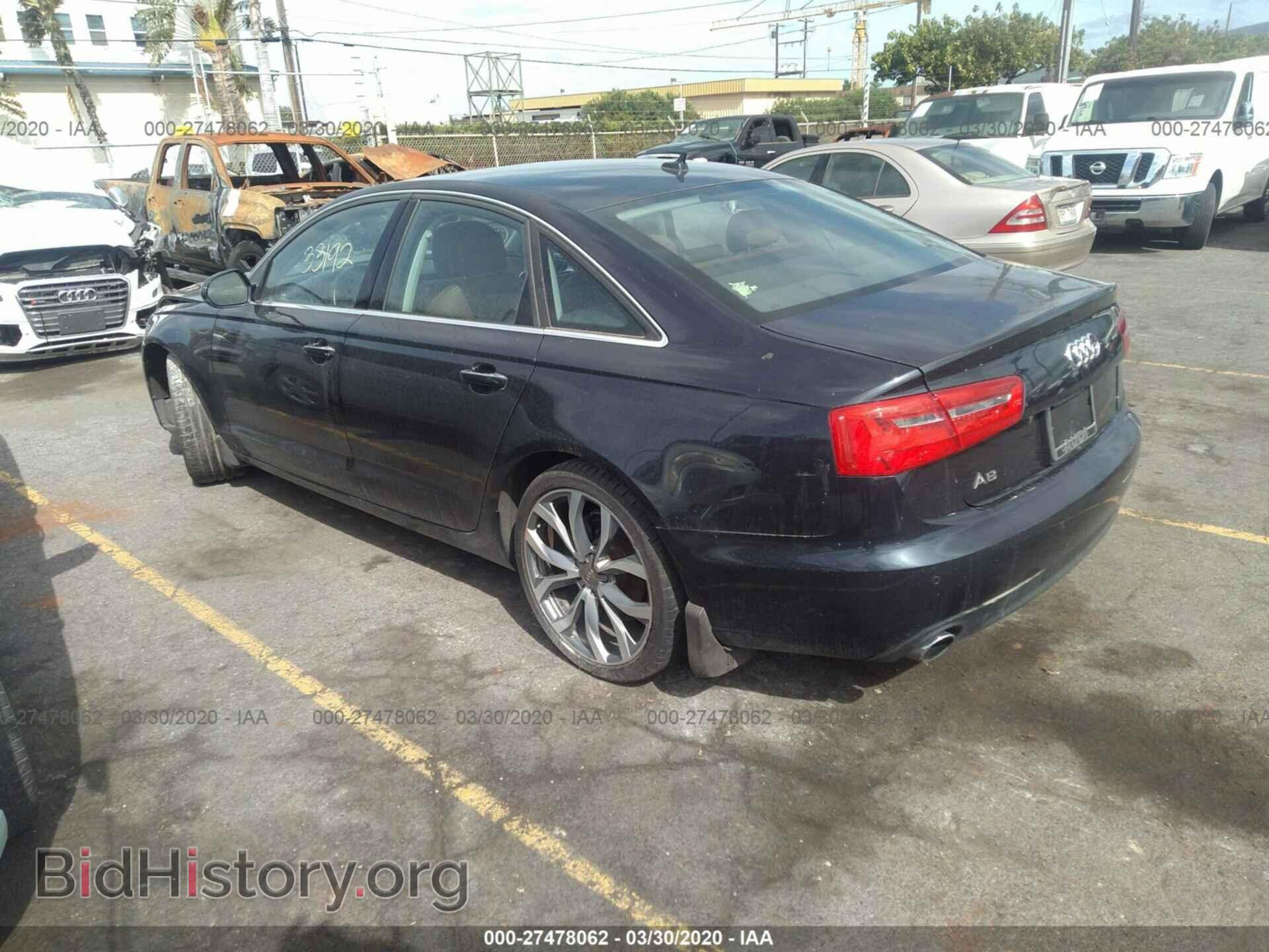 2013 AUDI A6 - VIN: WAUGFAFC9DN025439 - Photo 3
