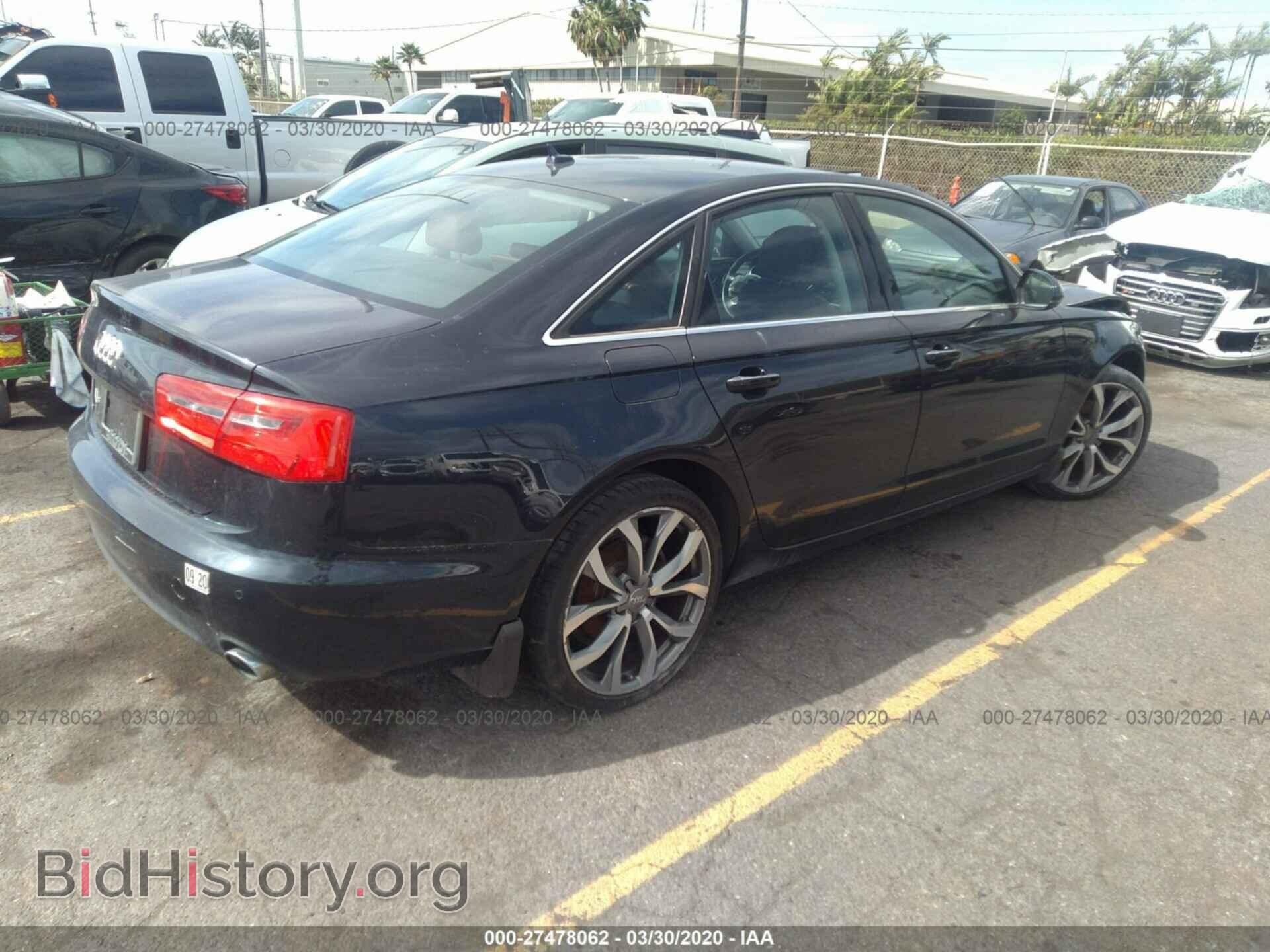 2013 AUDI A6 - VIN: WAUGFAFC9DN025439 - Photo 4