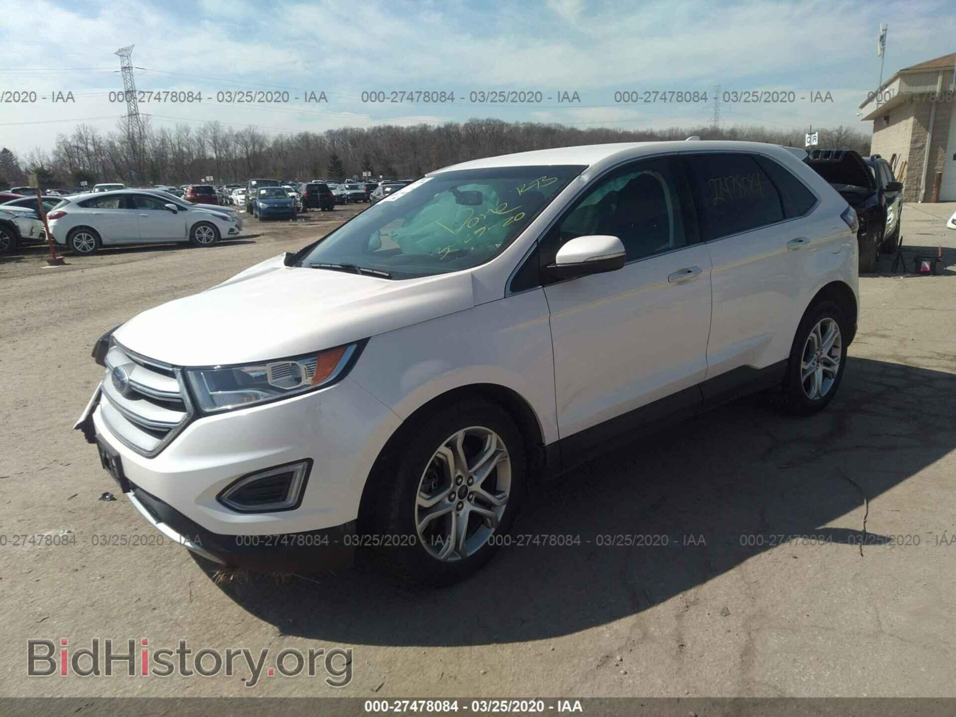 2016 FORD EDGE - VIN: 2FMPK4K97GBC64137 - Photo 2