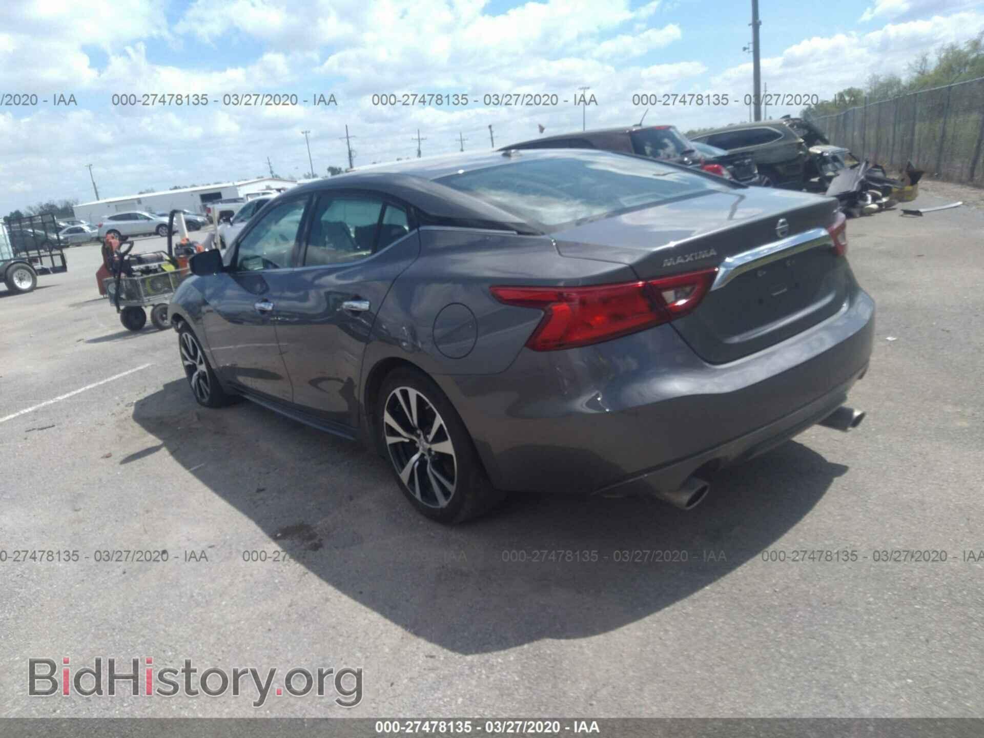 2018 NISSAN MAXIMA - VIN: 1N4AA6AP1JC402373 - Фото 3