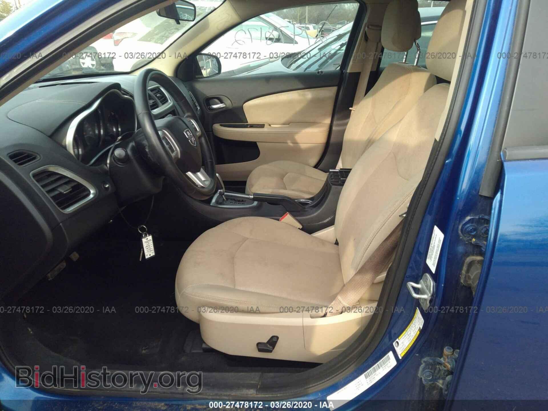 2012 DODGE AVENGER - VIN: 1C3CDZCB7CN148287 - Фото 5