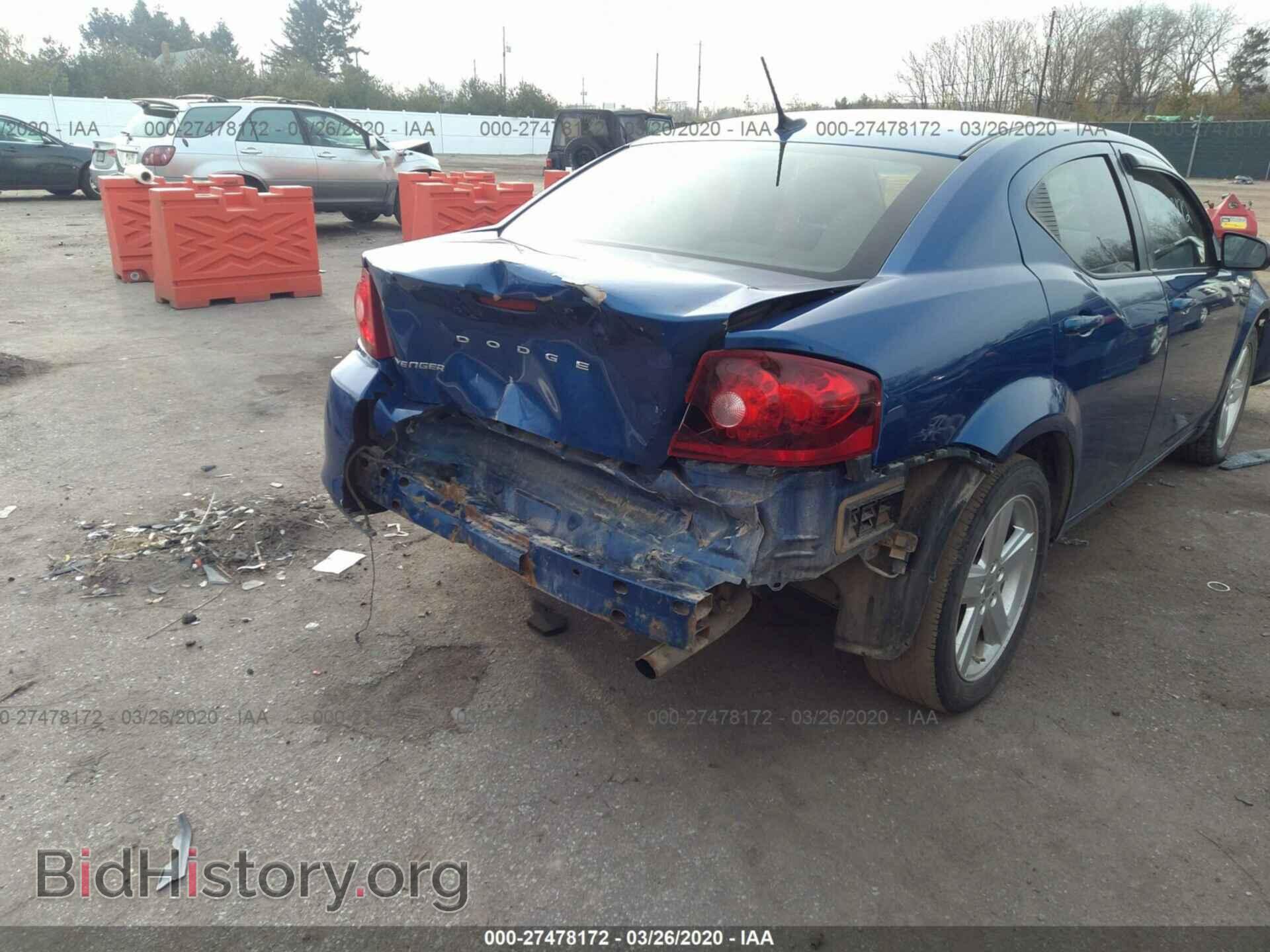 2012 DODGE AVENGER - VIN: 1C3CDZCB7CN148287 - Фото 6