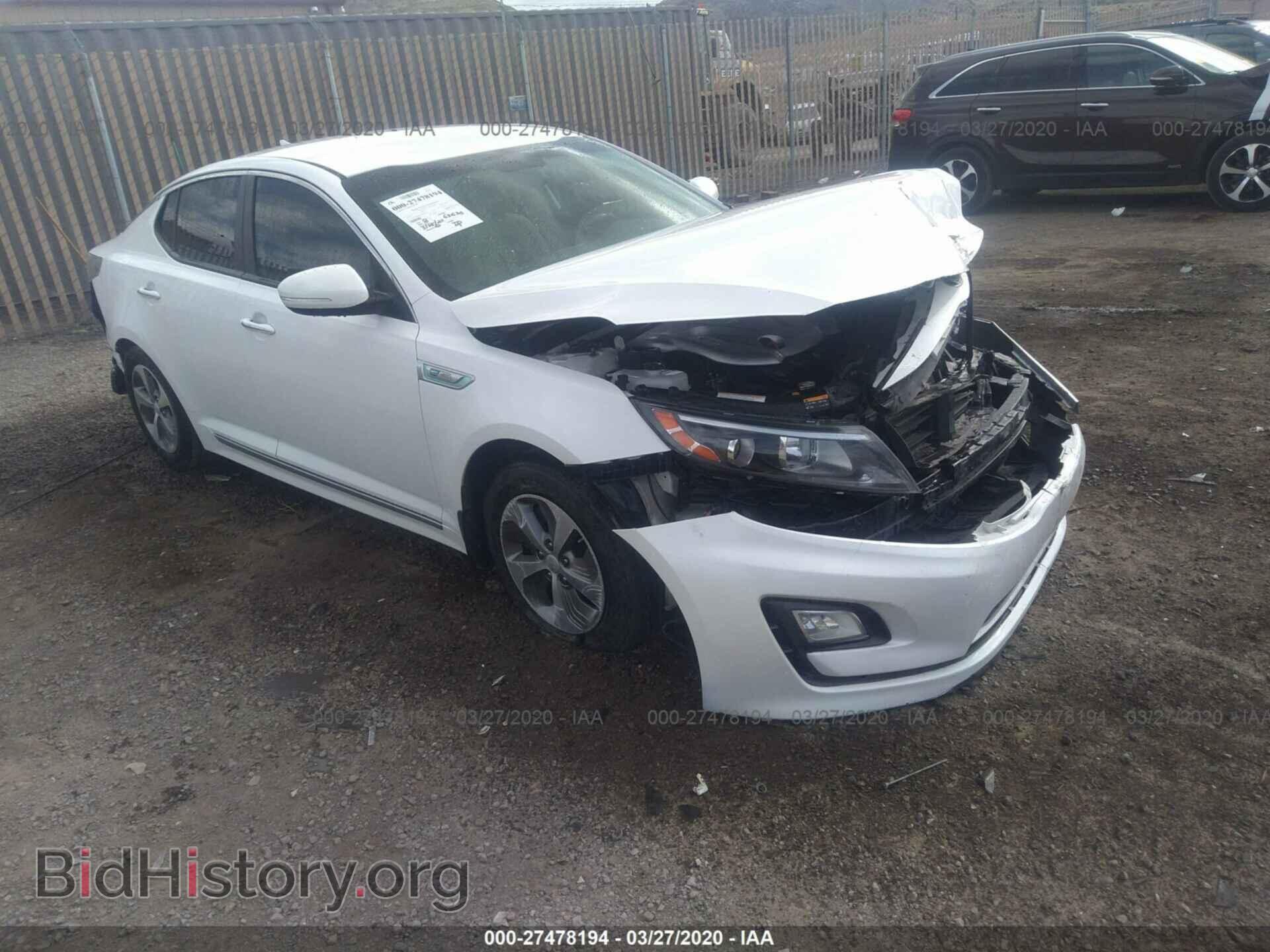 Фотография KNAGM4AD2E5070991 - KIA OPTIMA 2014