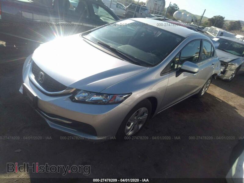 2014 Honda CIVIC (VIN 19XFB2E5XEE072083) — фото 2 из 11
