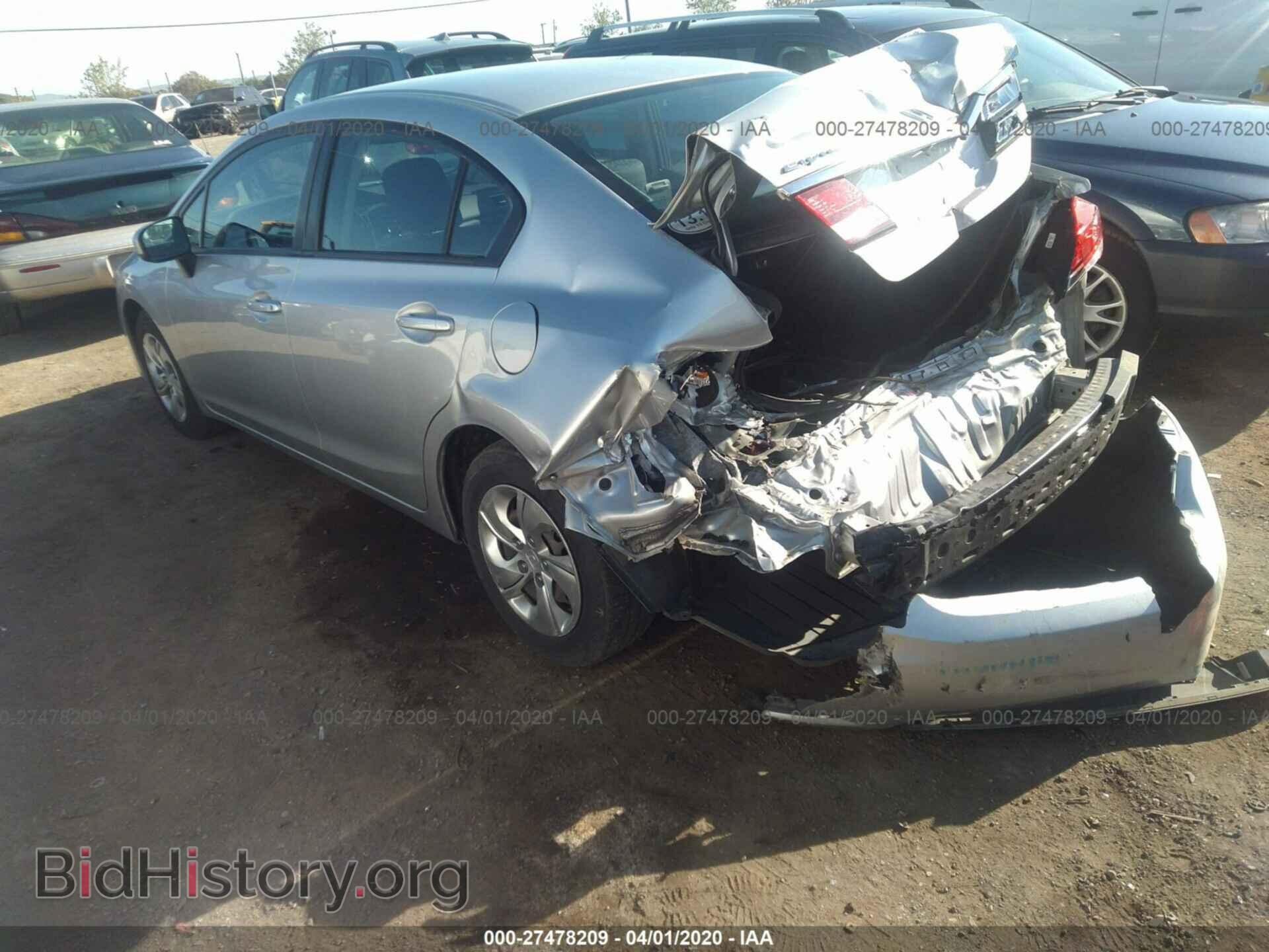 2014 HONDA CIVIC - VIN: 19XFB2E5XEE072083 - Фото 3