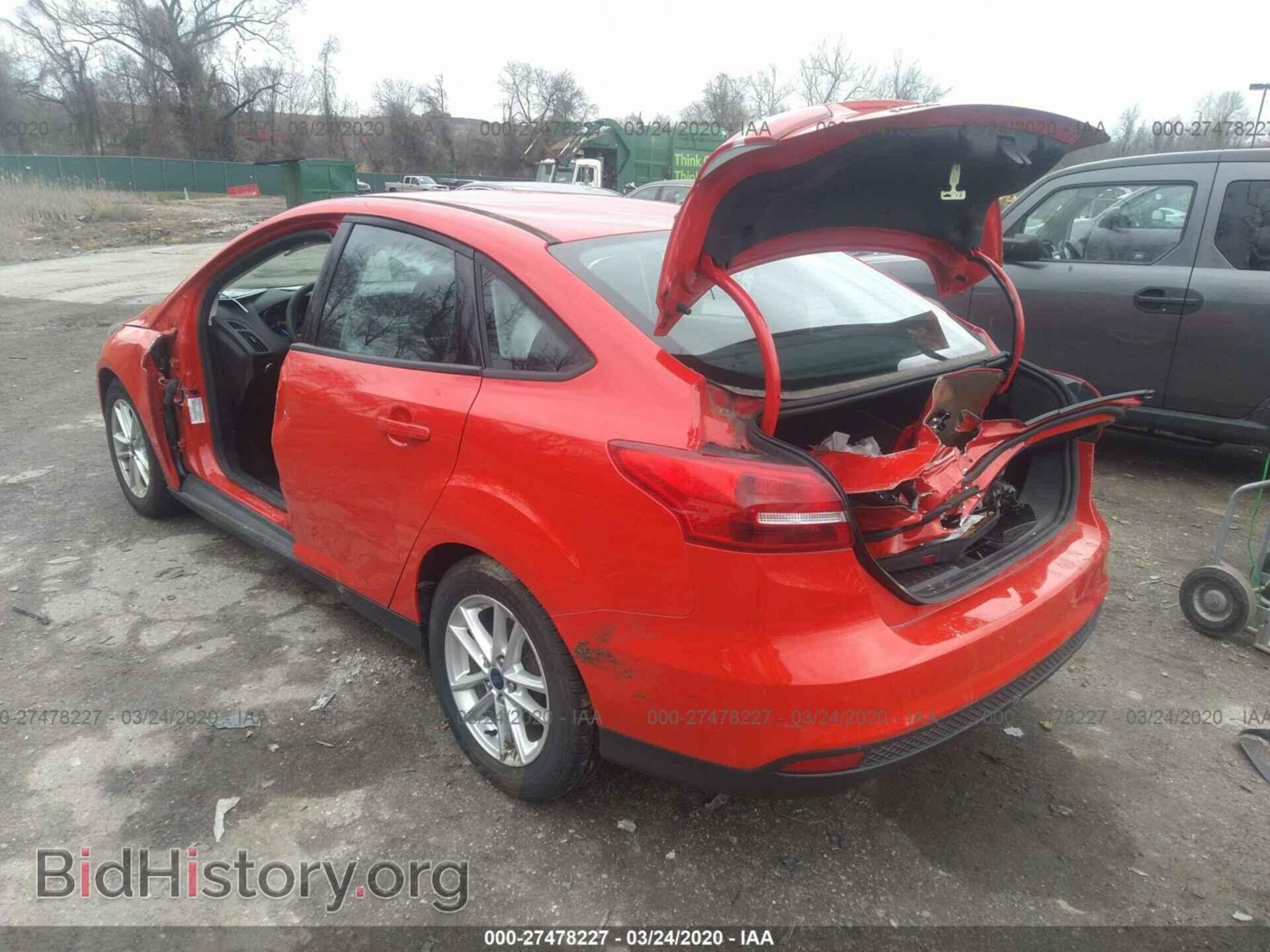 2016 FORD FOCUS - VIN: 1FADP3F20GL337810 - Фото 3