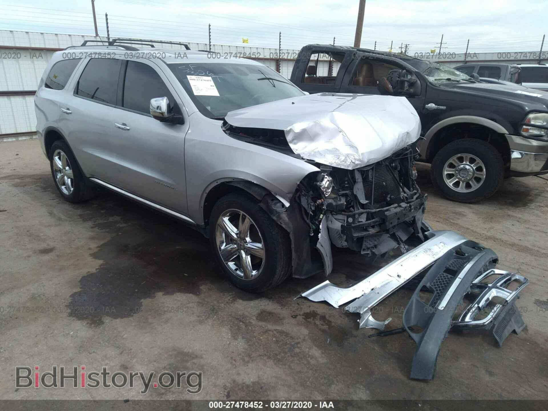 Photo 1C4SDHET5CC361287 - DODGE DURANGO 2012