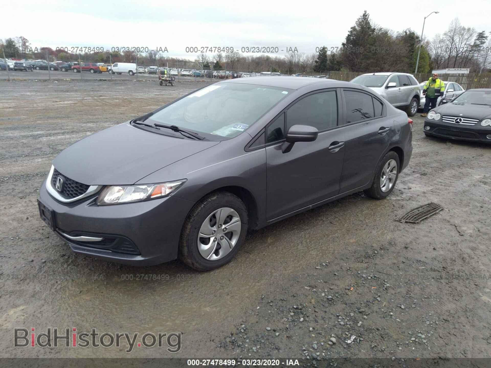 2014 HONDA CIVIC - VIN: 19XFB2F54EE204169 - Фото 2