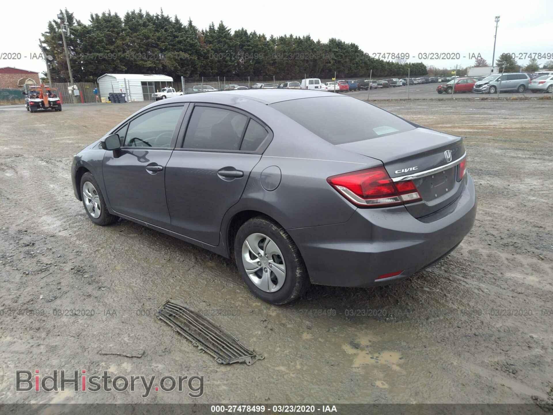 2014 HONDA CIVIC - VIN: 19XFB2F54EE204169 - Фото 3