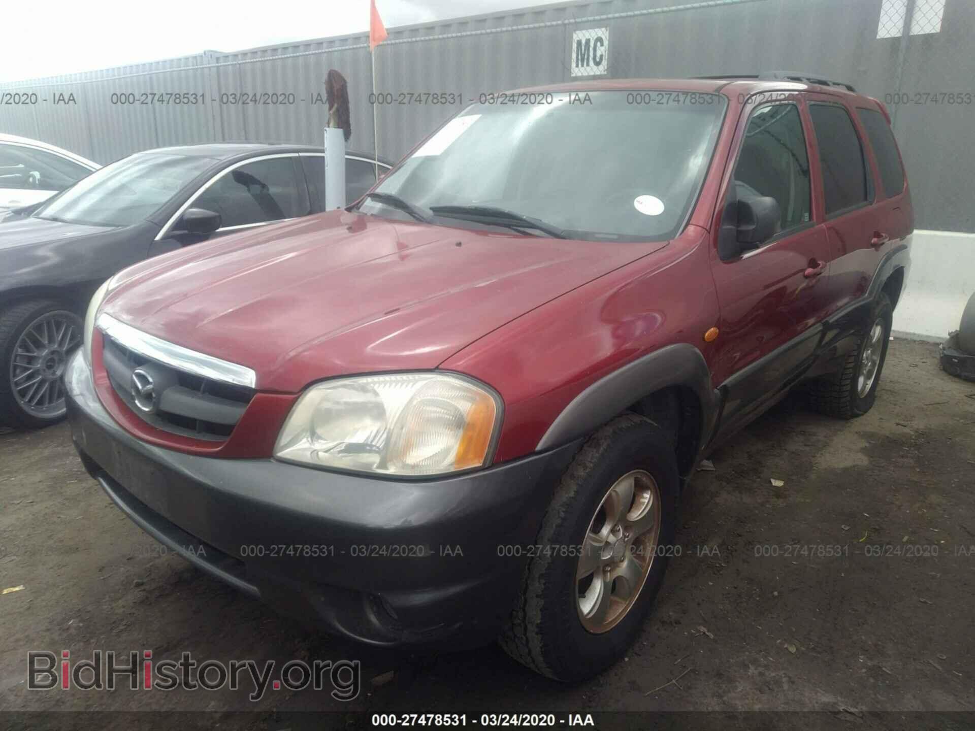 2003 MAZDA TRIBUTE - VIN: 4F2YZ04183KM49558 - Фото 2