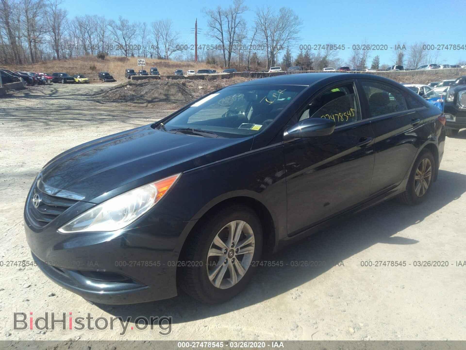 2012 HYUNDAI SONATA - VIN: 5NPEB4AC7CH442555 - Фото 2