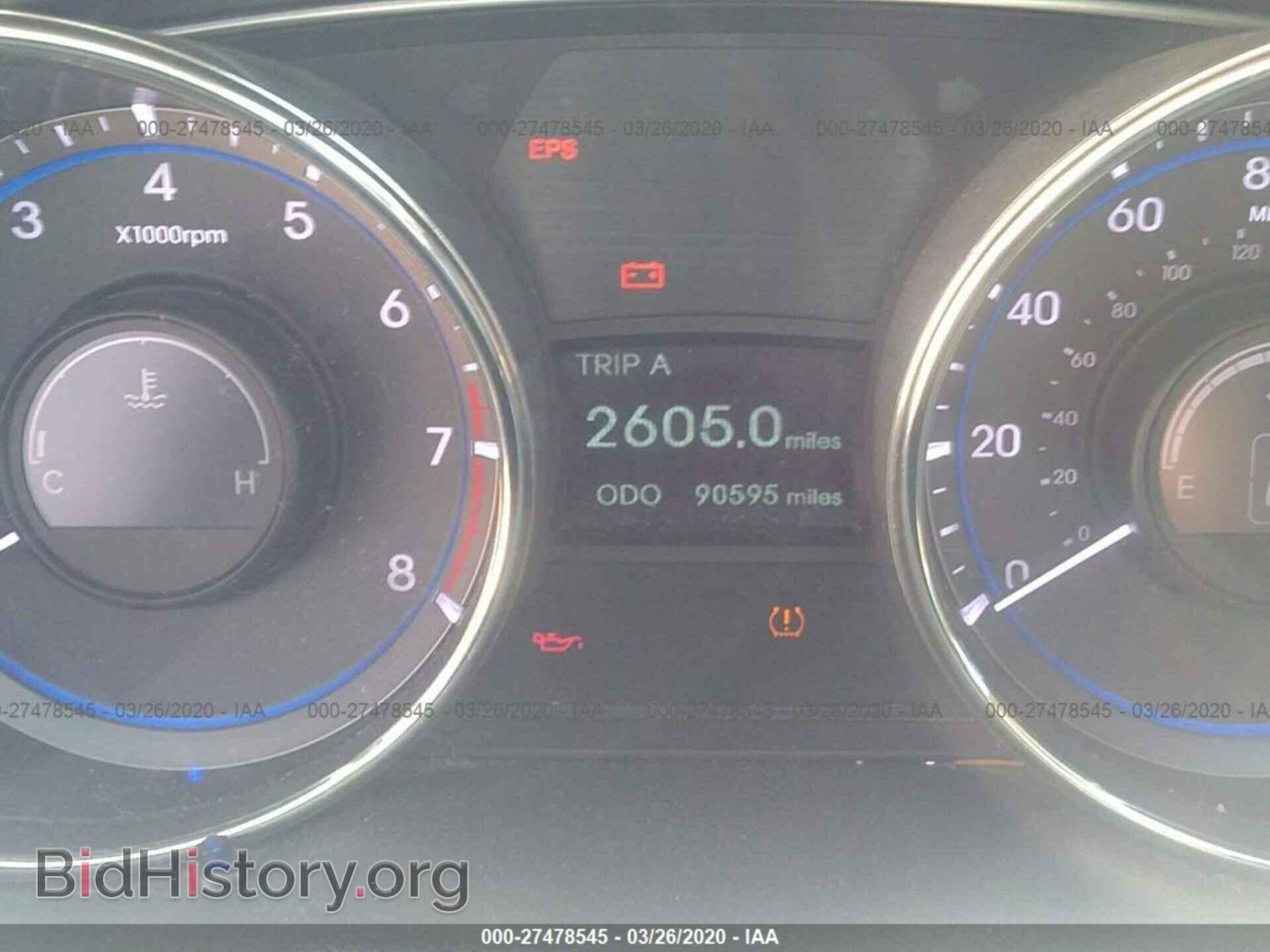 2012 HYUNDAI SONATA - VIN: 5NPEB4AC7CH442555 - Фото 7