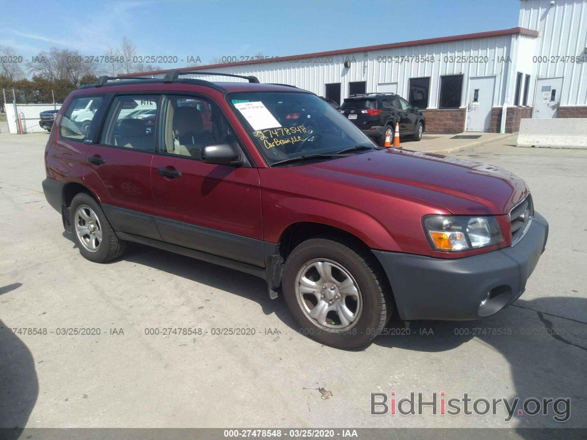 Photo JF1SG63633H759535 - SUBARU FORESTER 2003