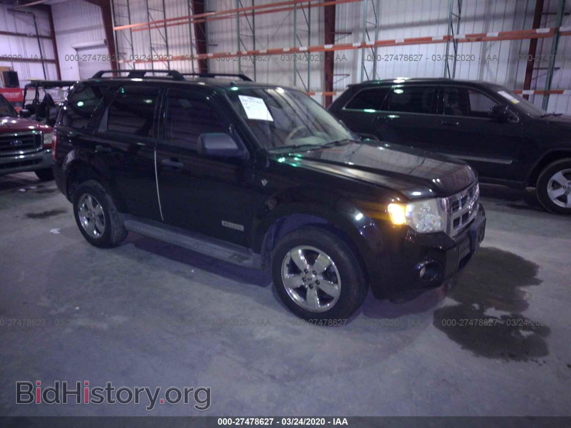 Фотография 1FMCU03148KB45740 - FORD ESCAPE 2008