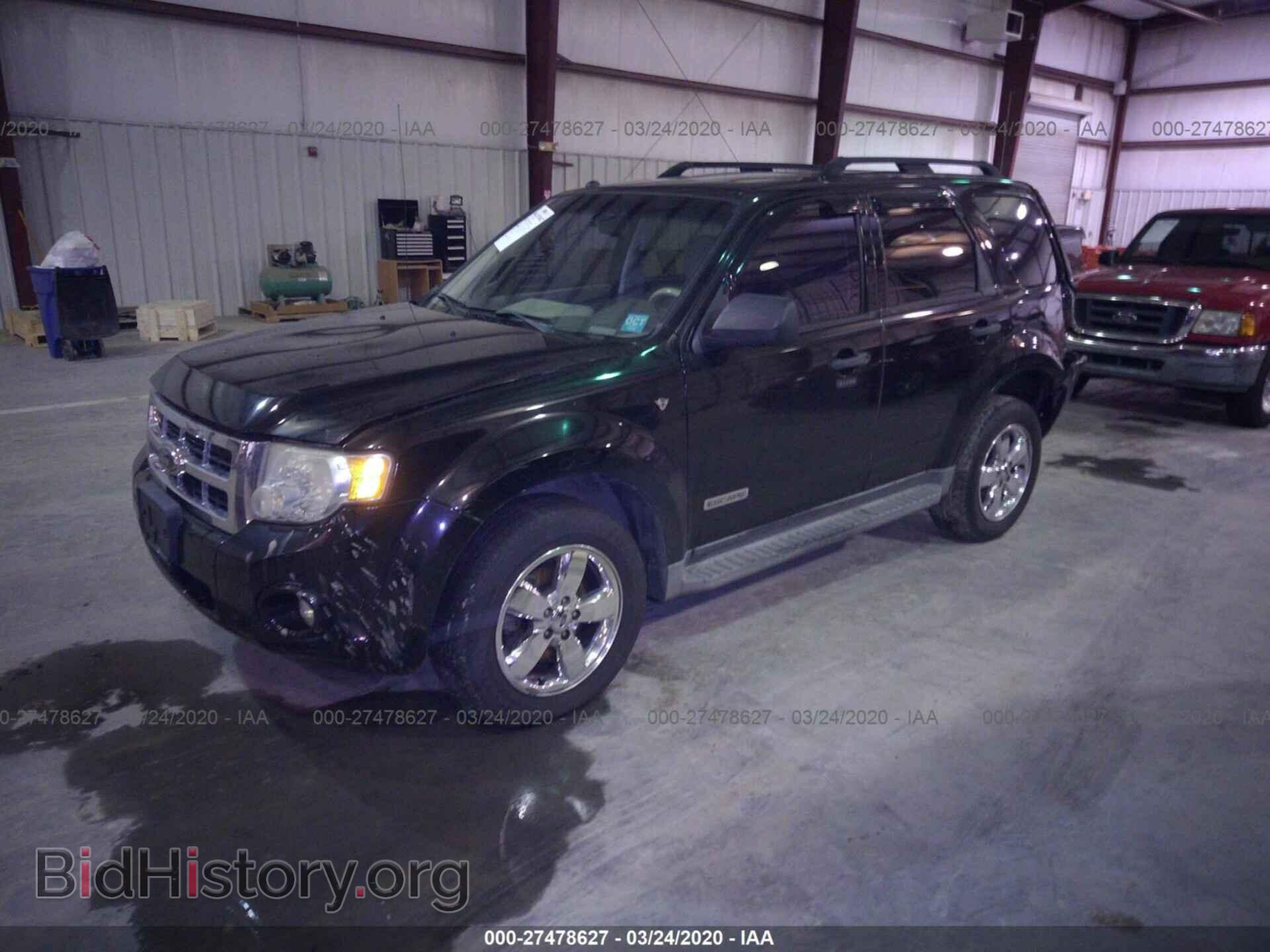 2008 FORD ESCAPE - VIN: 1FMCU03148KB45740 - Фото 2