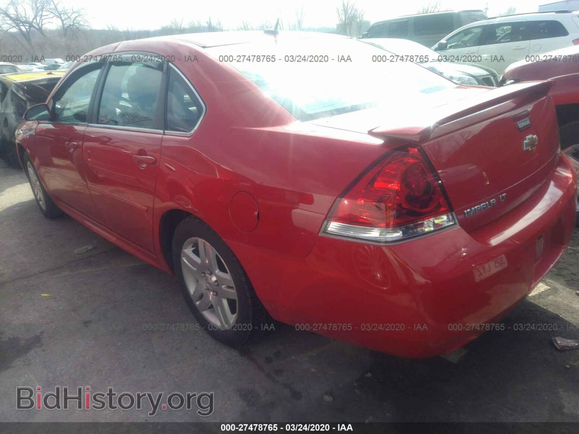 2012 CHEVROLET IMPALA - VIN: 2G1WB5E32C1120291 - Фото 3