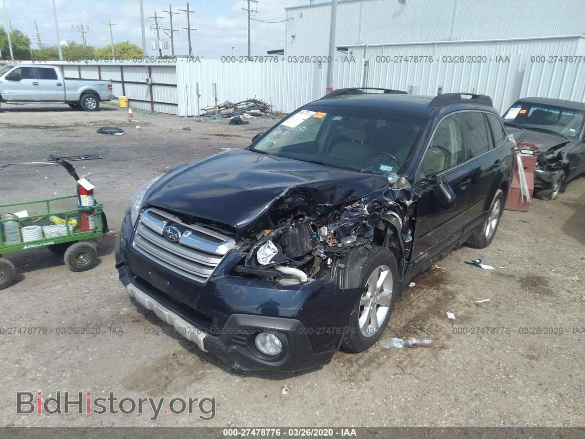 2014 SUBARU OUTBACK - VIN: 4S4BRCLC9E3230045 - Фото 2