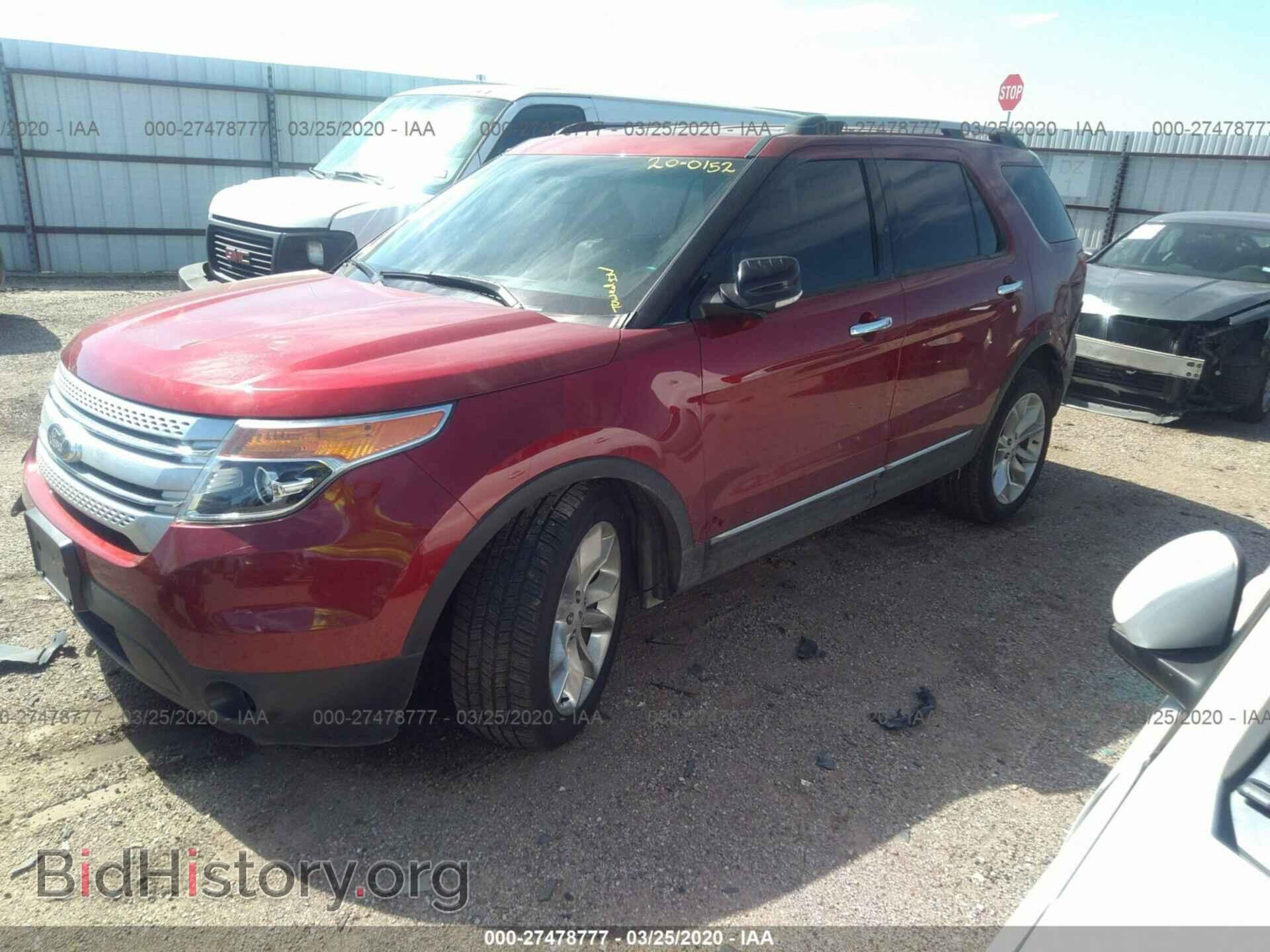 2013 FORD EXPLORER - VIN: 1FM5K7D80DGB62549 - Photo 2