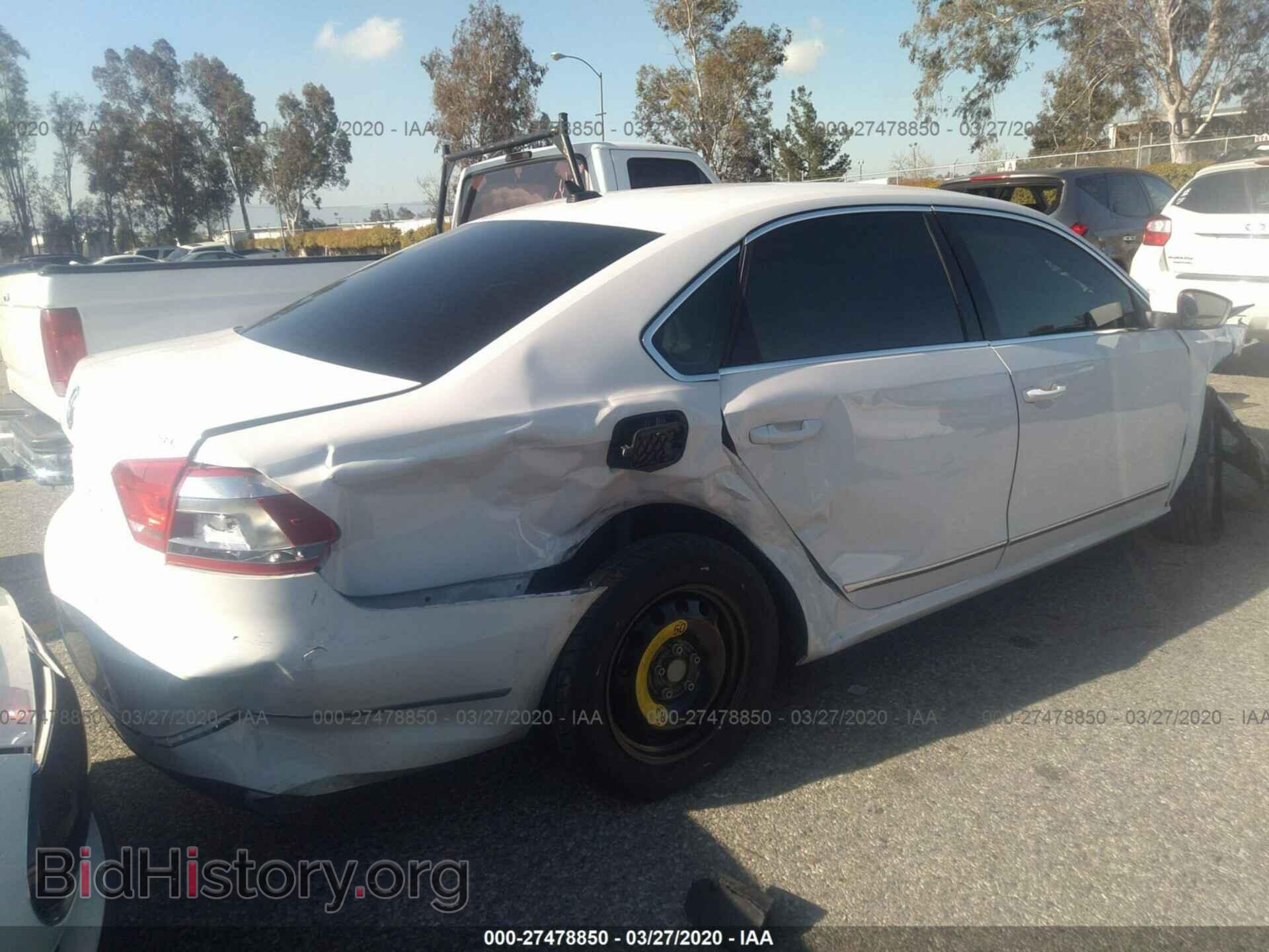2013 VOLKSWAGEN PASSAT - VIN: 1VWCP7A34DC089485 - Фото 4