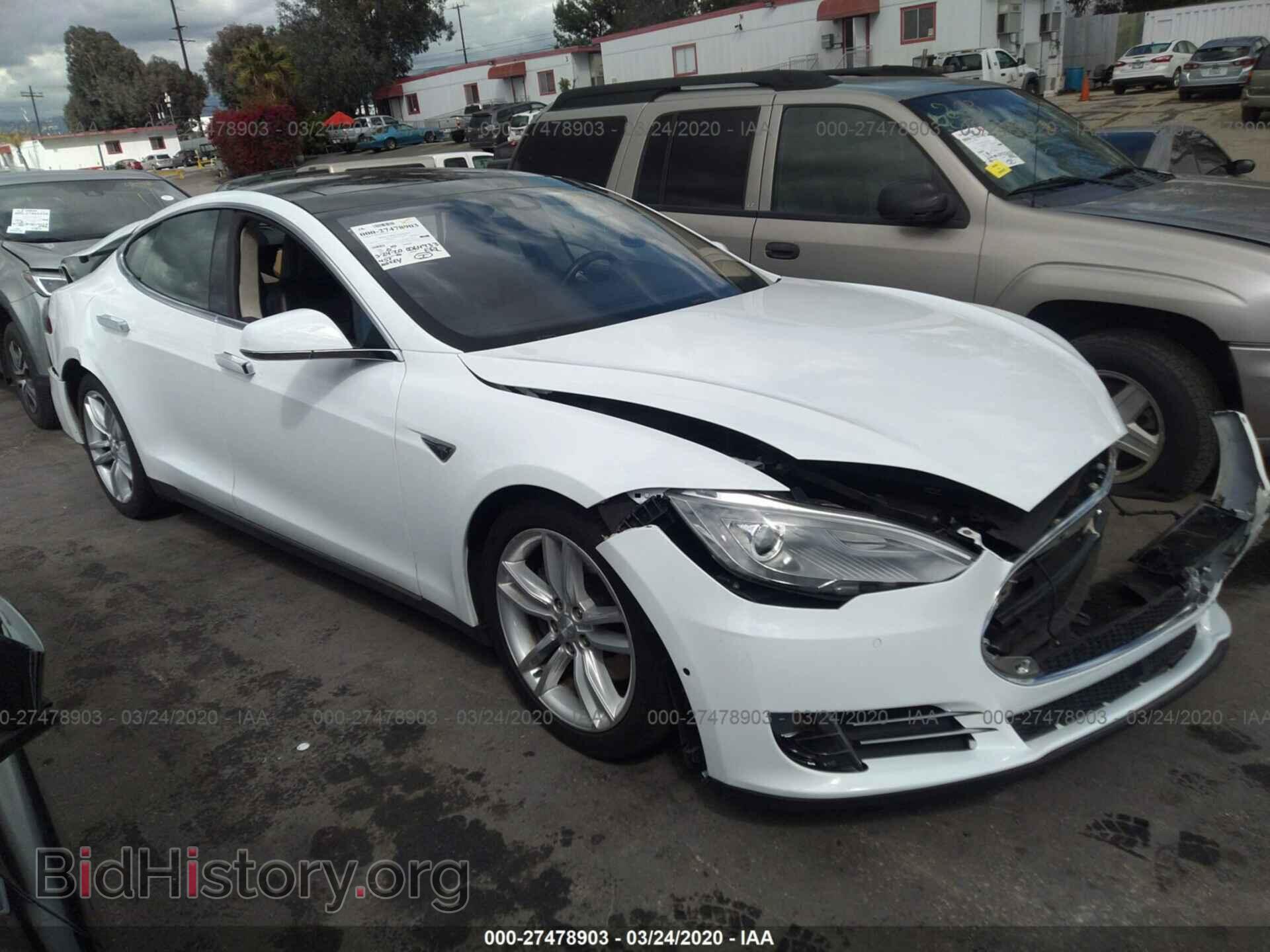 Photo 5YJSA1H2XFF095291 - TESLA MODEL S 2015