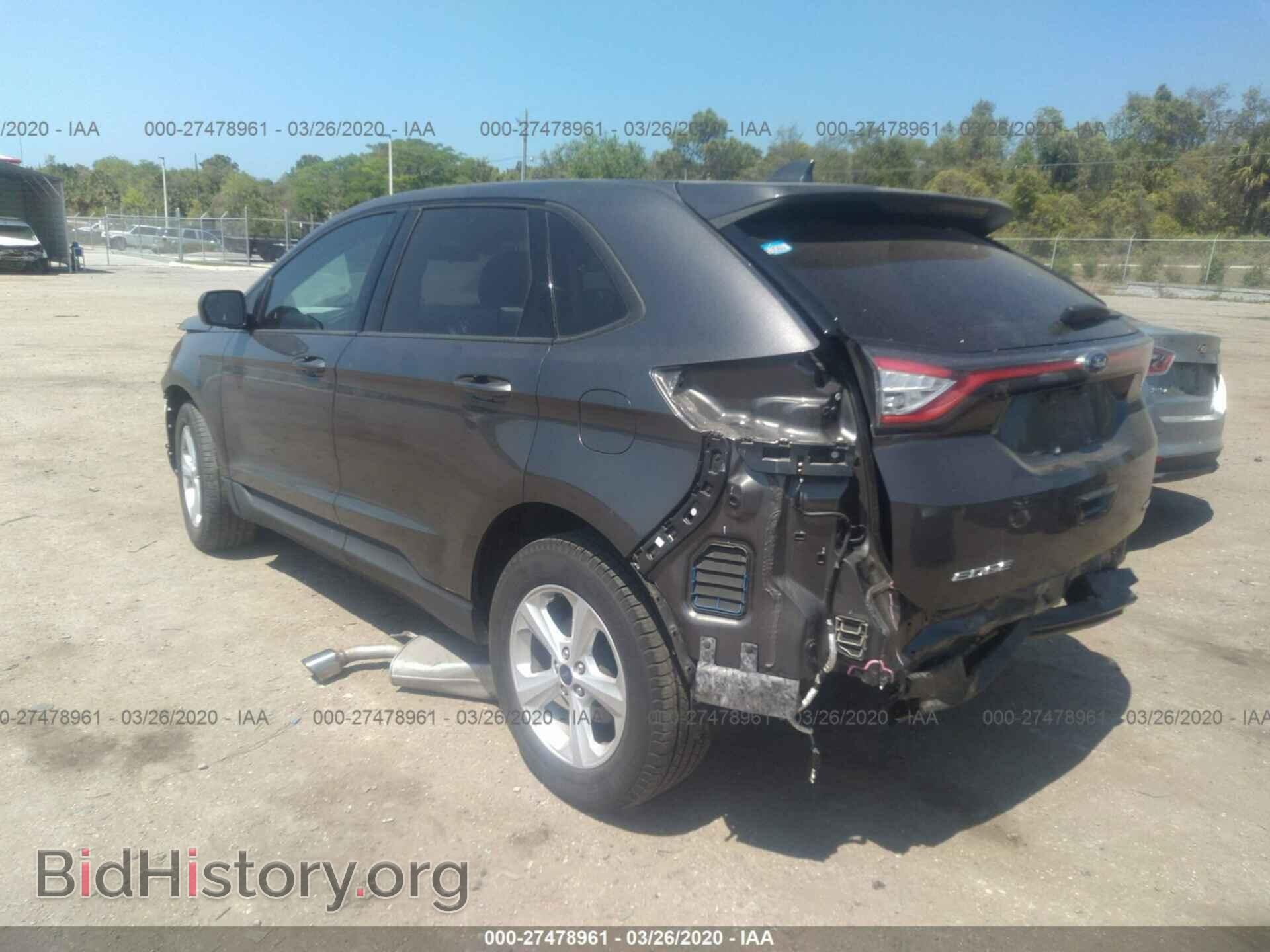 2017 FORD EDGE - VIN: 2FMPK3G93HBB93247 - Фото 3