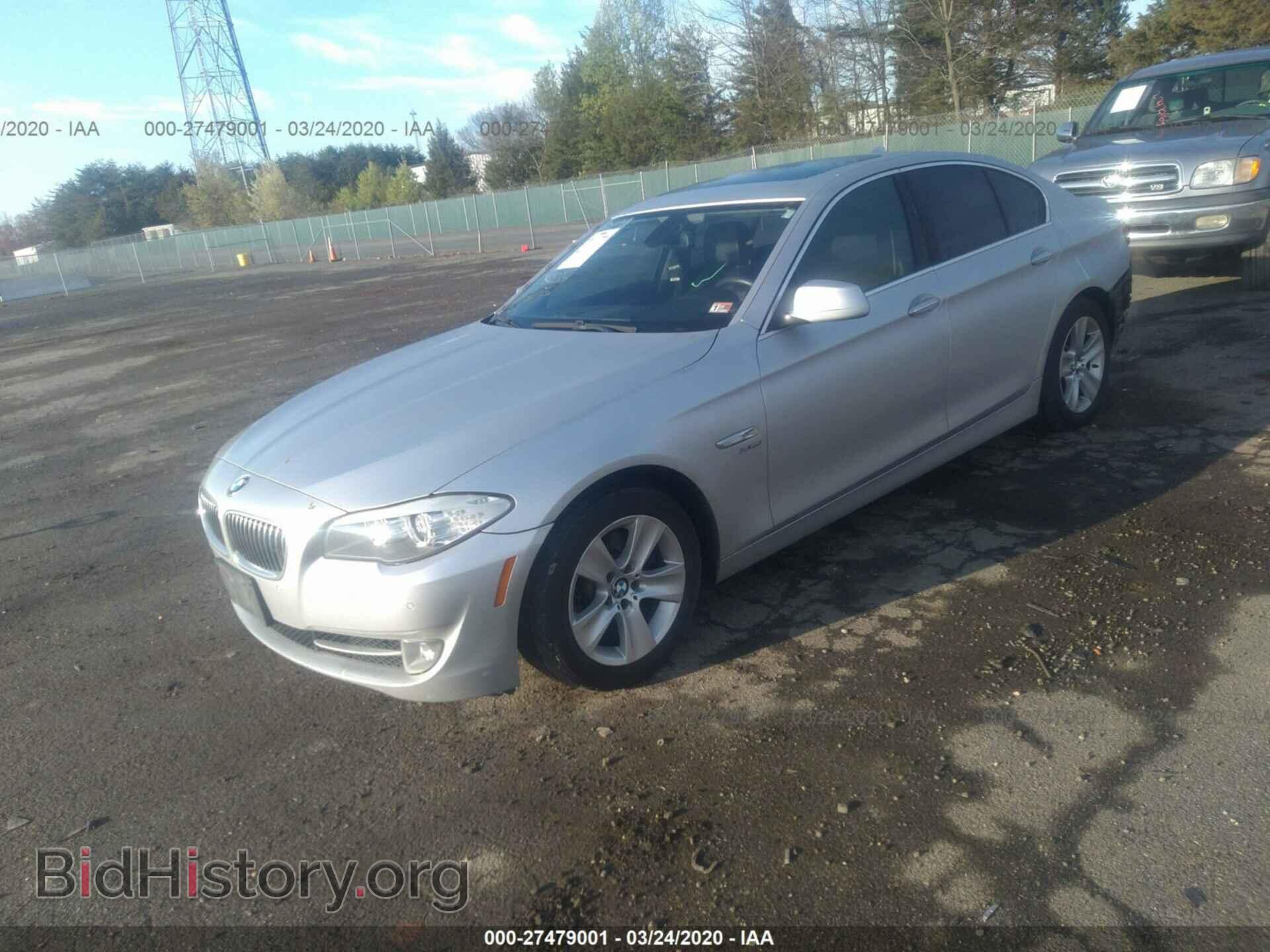 2012 BMW 528 - VIN: WBAXH5C56CDW09051 - Фото 2