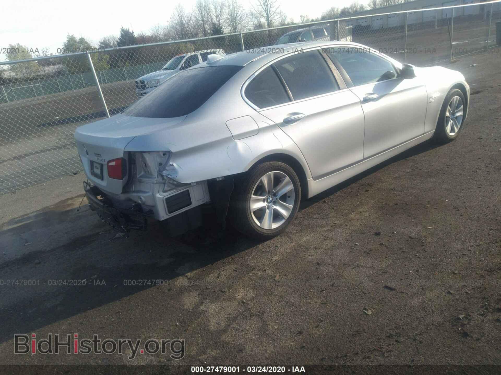 2012 BMW 528 - VIN: WBAXH5C56CDW09051 - Фото 4