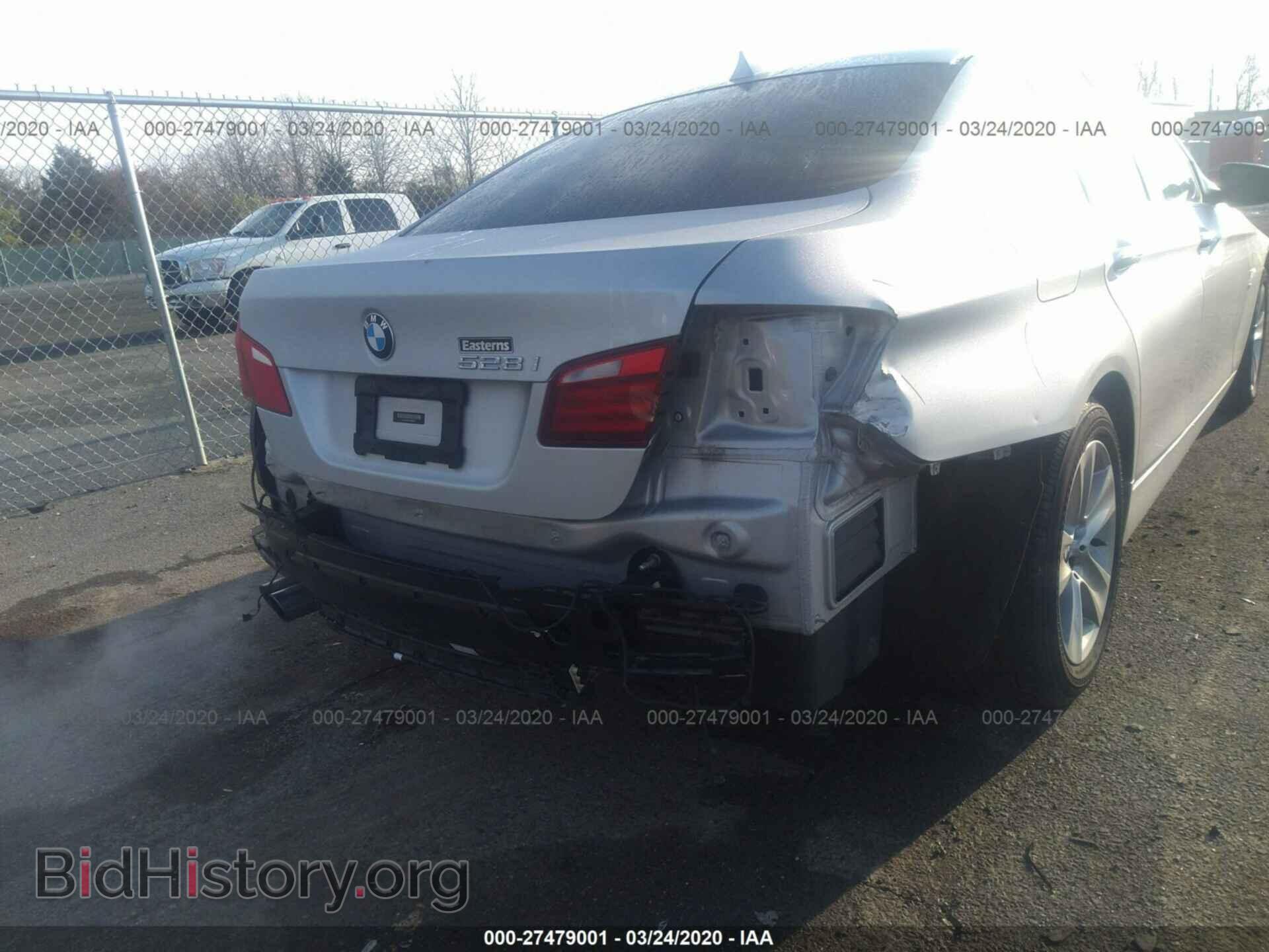 2012 BMW 528 - VIN: WBAXH5C56CDW09051 - Фото 6
