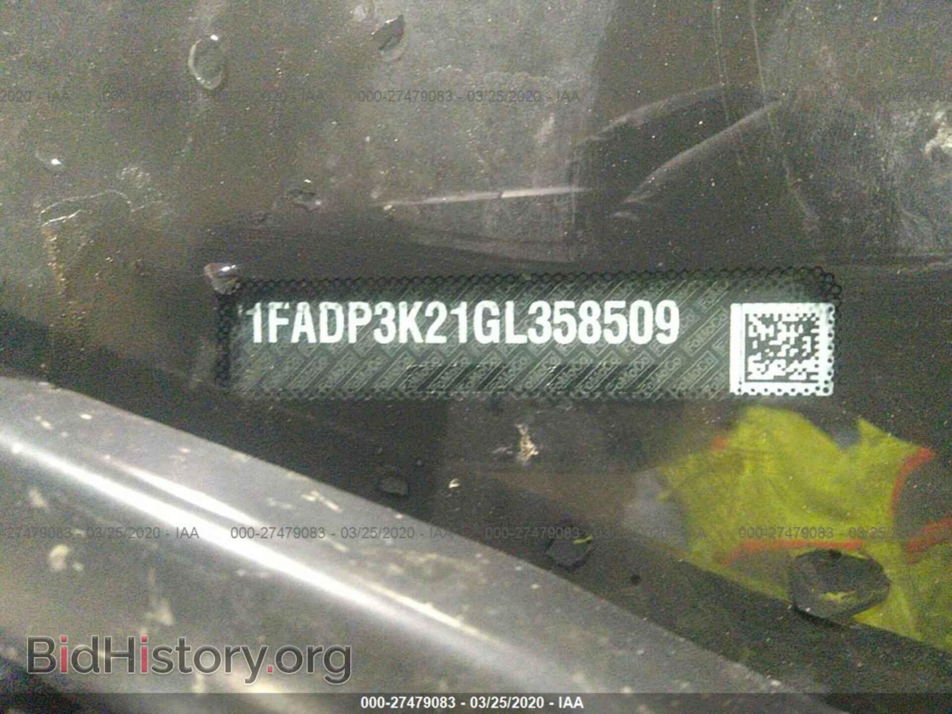 2016 FORD FOCUS - VIN: 1FADP3K21GL358509 - Фото 9