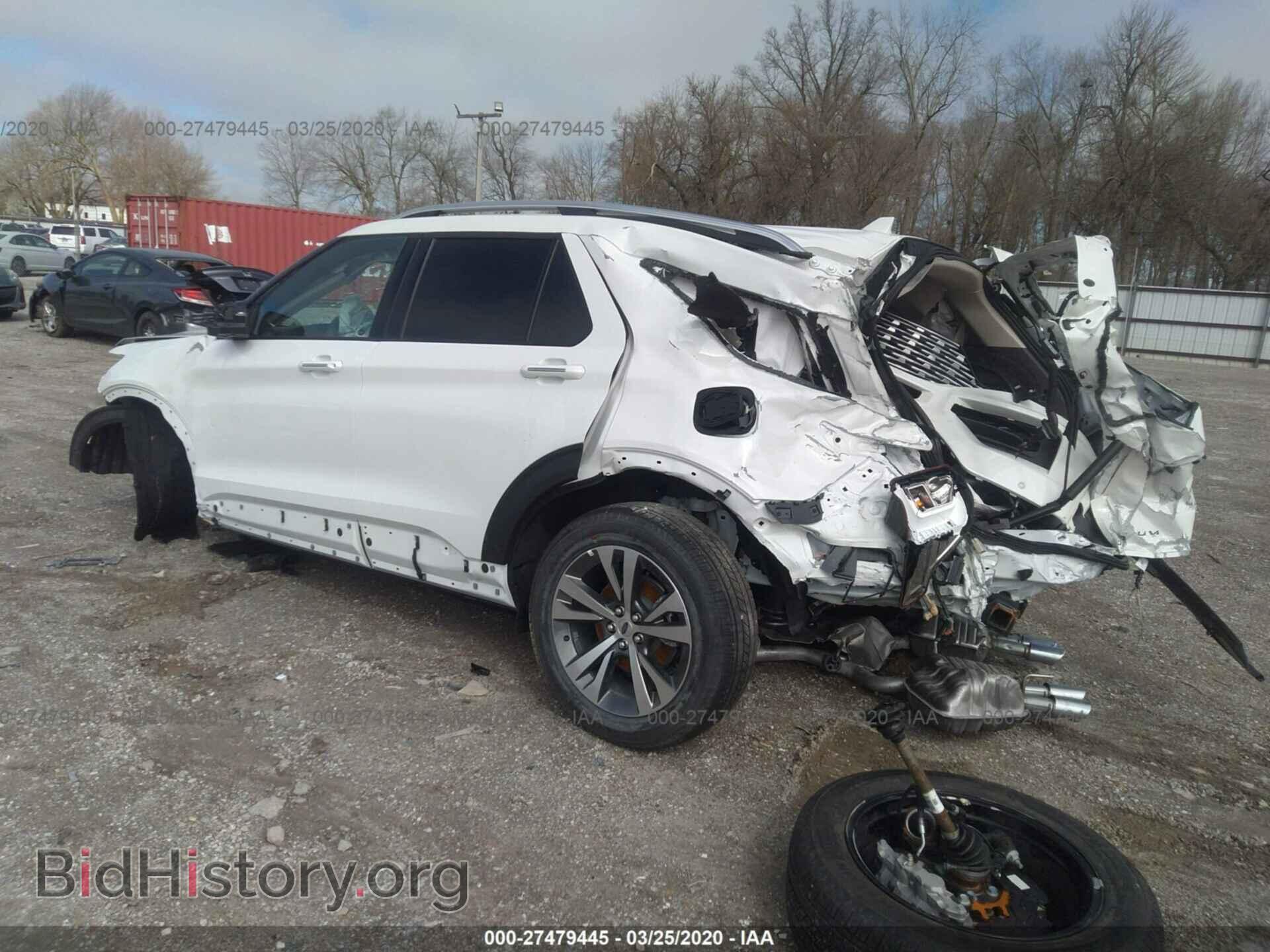 2020 FORD EXPLORER - VIN: 1FM5K8HC6LGB41630 - Фото 3