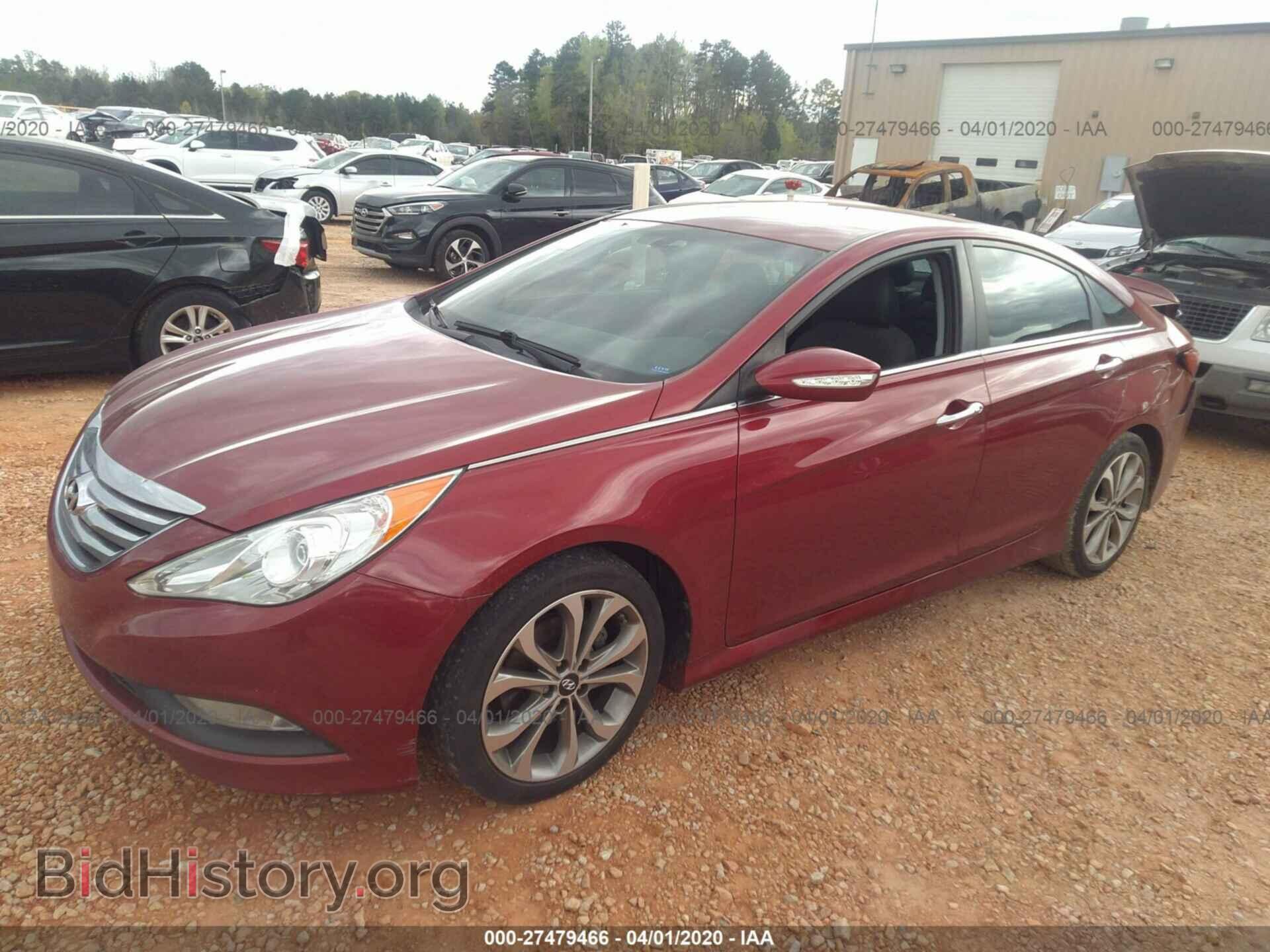 2014 HYUNDAI SONATA - VIN: 5NPEC4AC6EH915183 - Фото 2