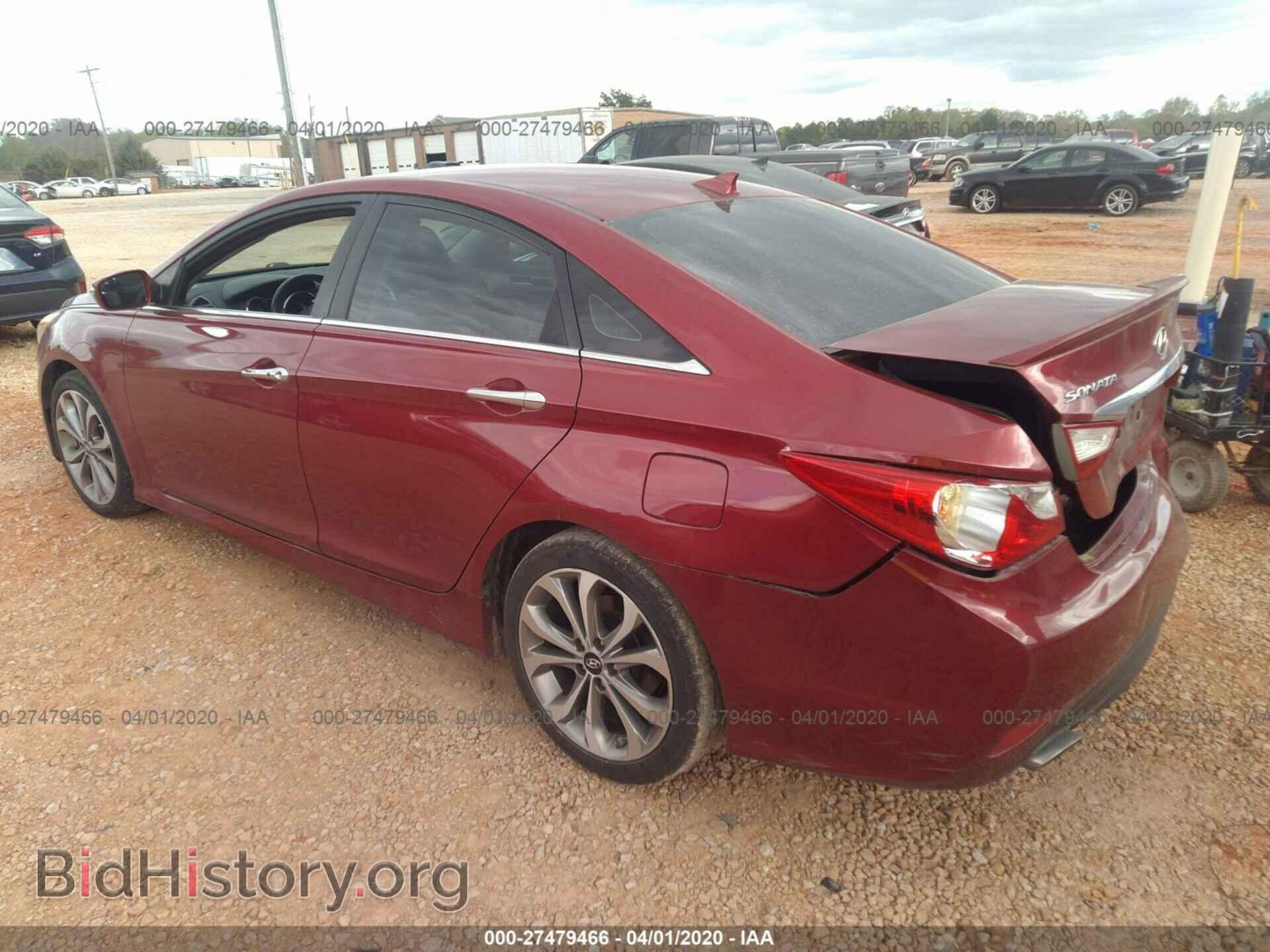 2014 HYUNDAI SONATA - VIN: 5NPEC4AC6EH915183 - Фото 3