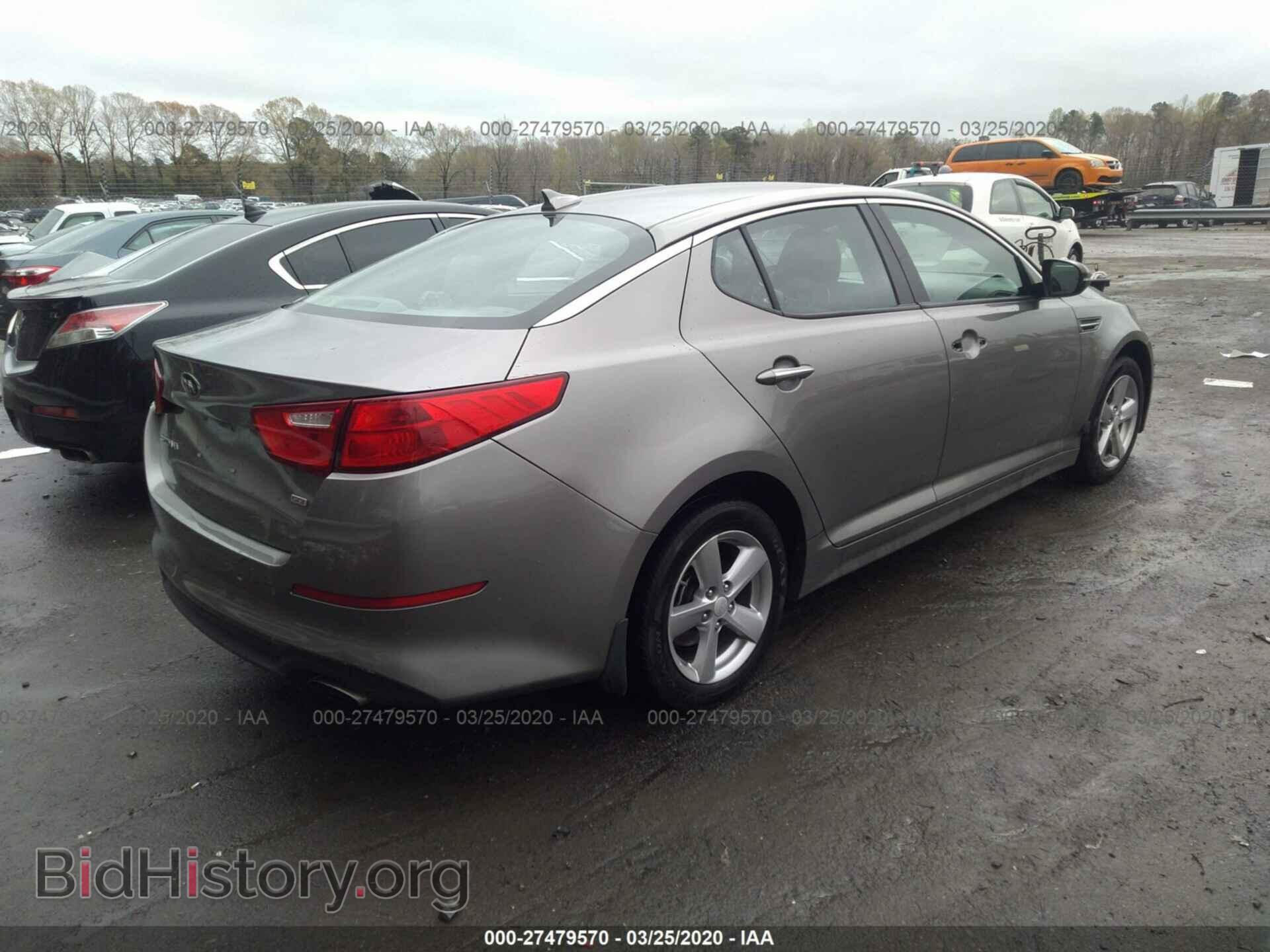2014 KIA OPTIMA - VIN: 5XXGM4A78EG286689 - Фото 4