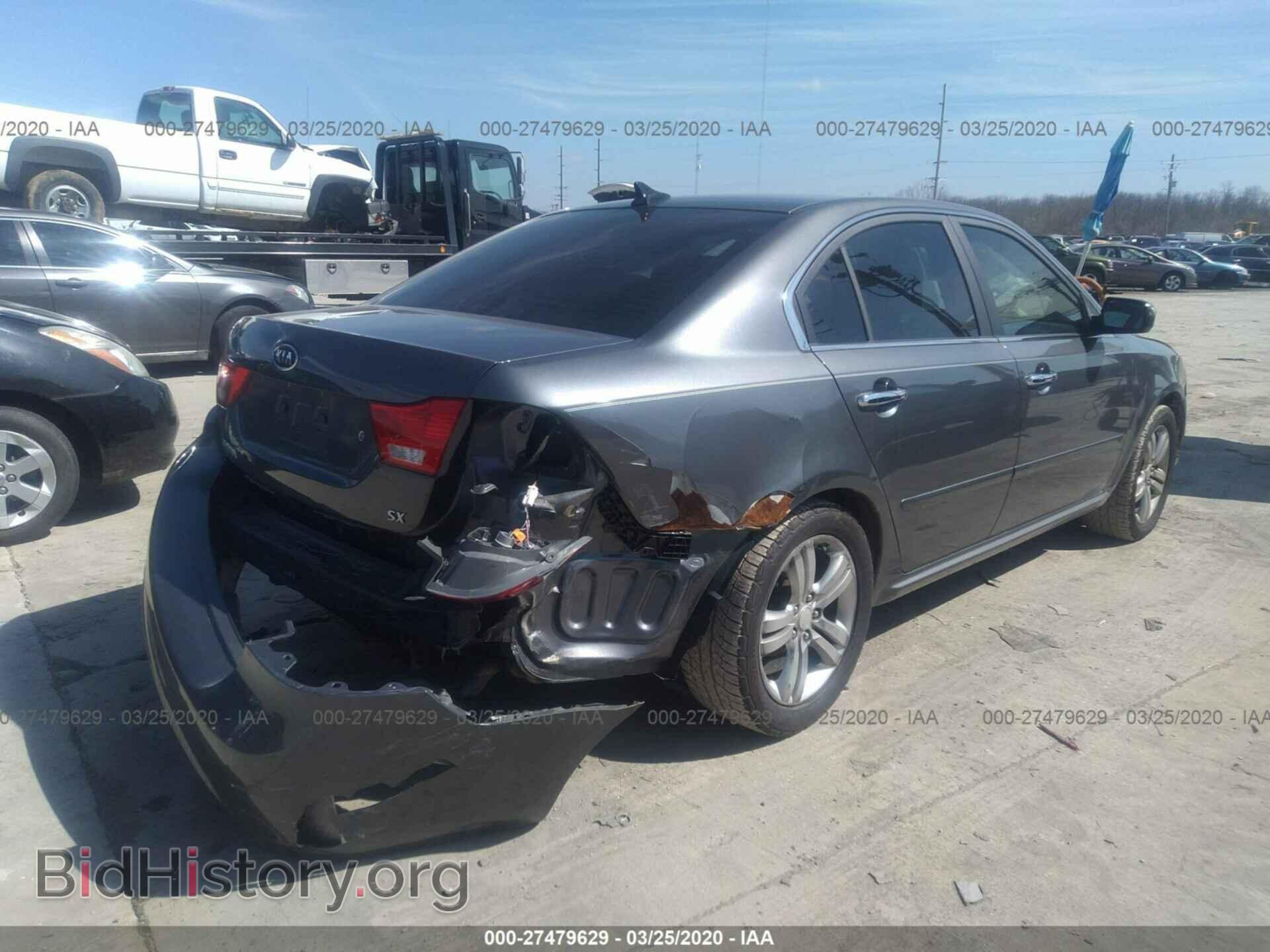 2009 KIA OPTIMA - VIN: KNAGE228095358789 - Фото 4